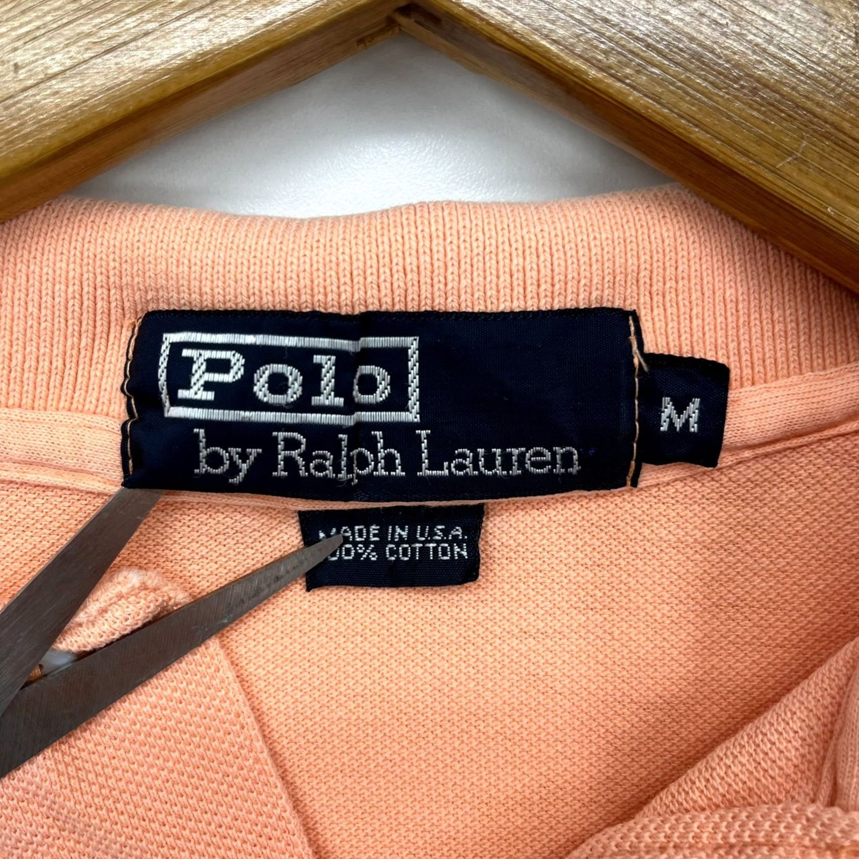 Polo Ralph Lauren Polo Ralph Lauren Polo Shirt Men's M Orange Solid Cotton USA Vtg Polo Shirt Polo Ralph Lauren Men M Orange Solid Cotton USA Vtg Size US M / EU 48-50 / 2 - 4 Thumbnail