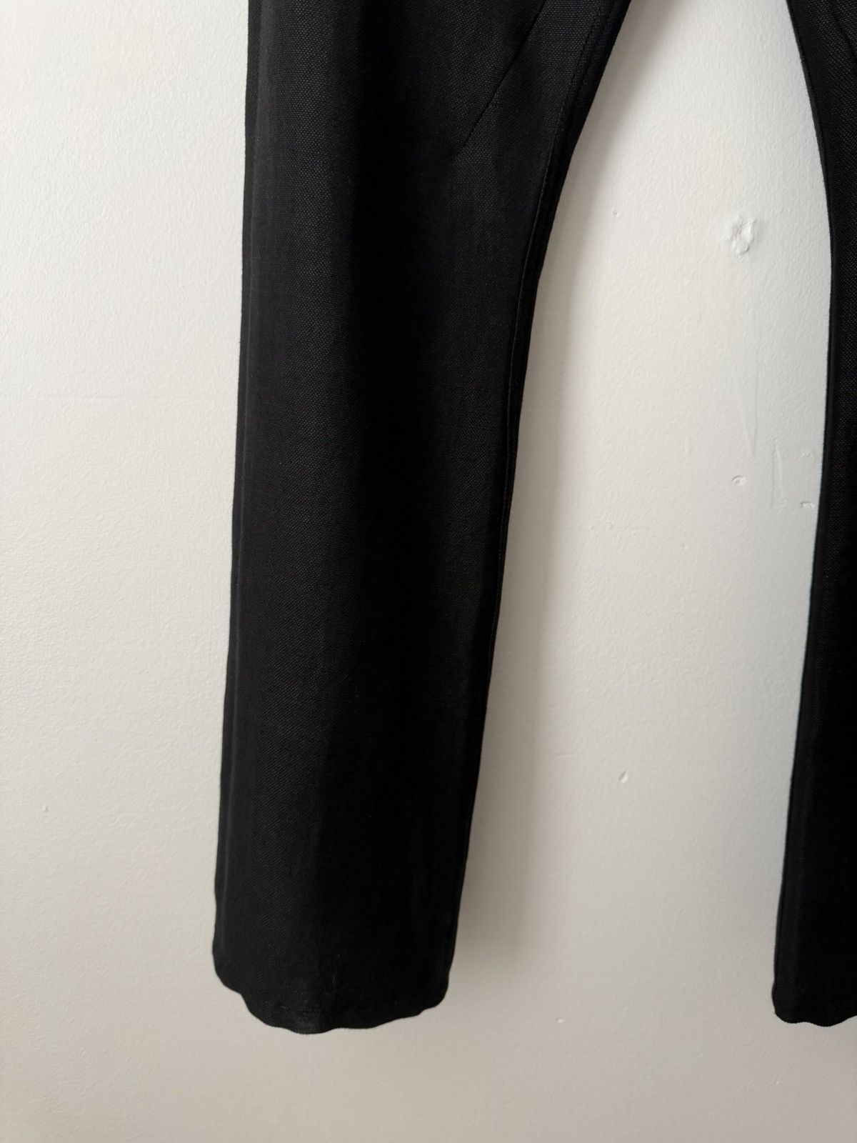 Rick Owens Rick Owens Hemp and Wool Black Pants Size US 34 / EU 50 - 4 Thumbnail