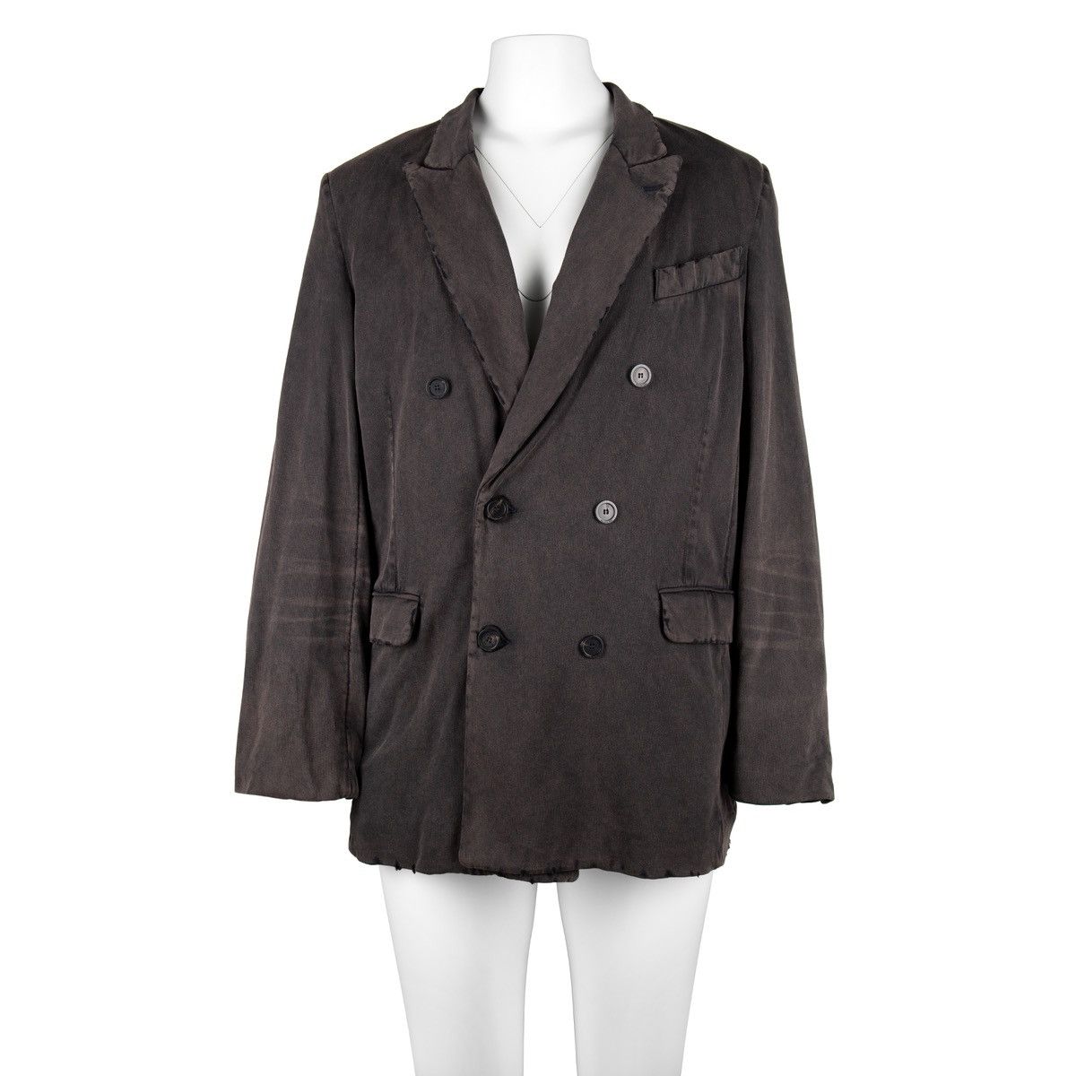Balenciaga Balenciaga Distressed Jacket Fall 2021 Size US XS / EU 42 / 0 - 2 Thumbnail
