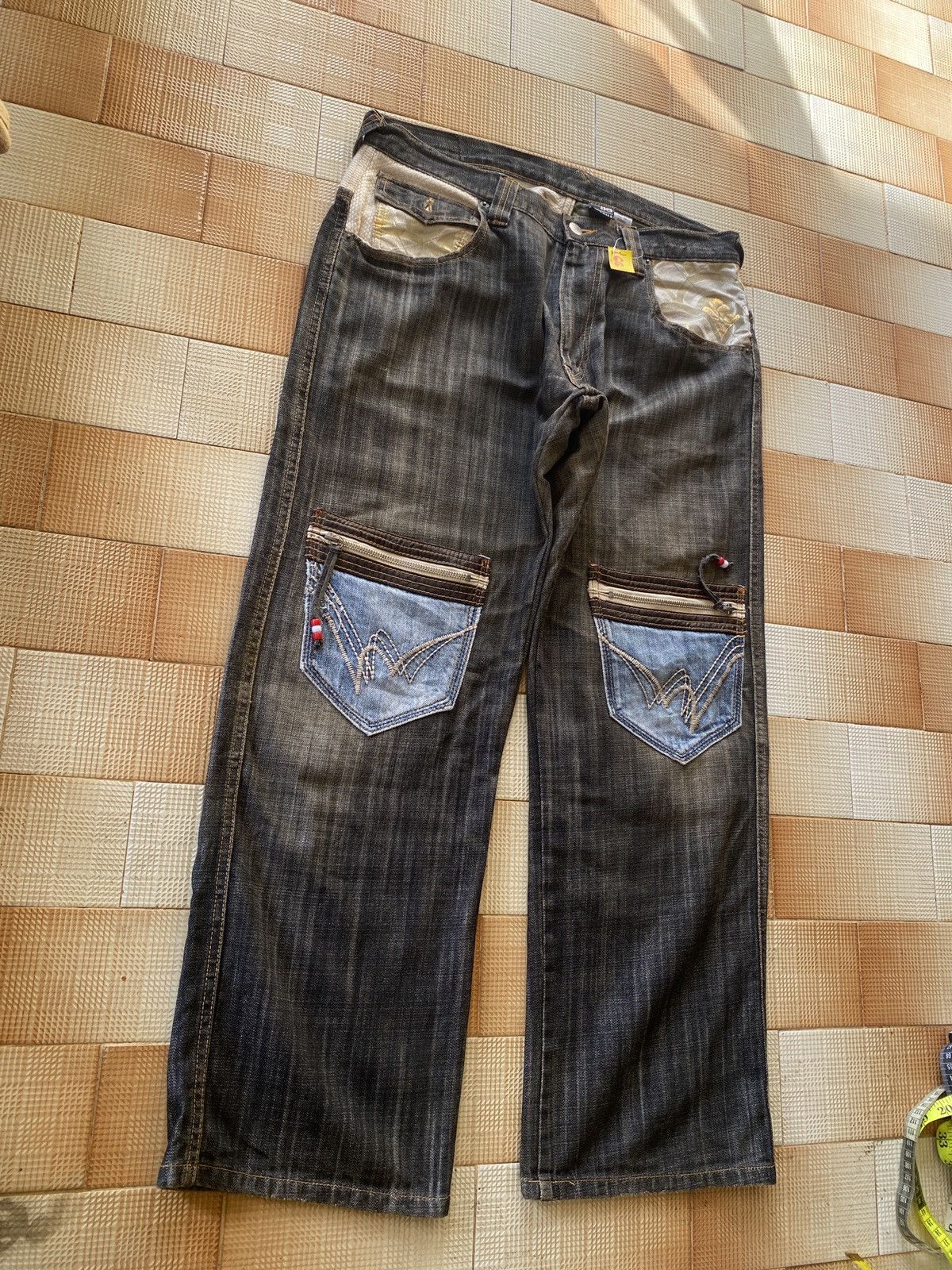 Japanese Brand Vintage juvenile delinquen multi pocket denim Size US 38 / EU 54 - 21 Thumbnail