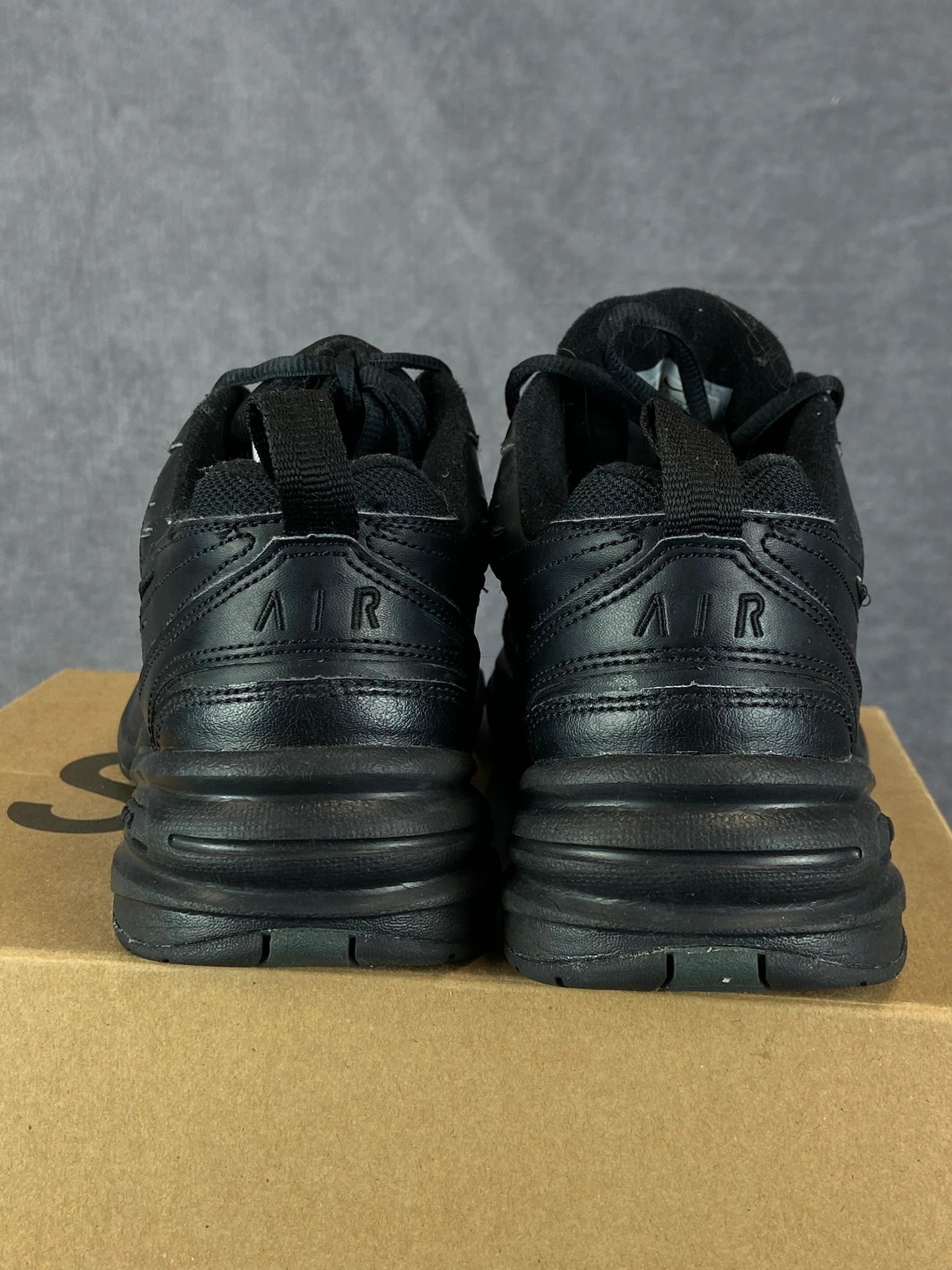 Nike Nike Air Monarch Black Sneakers 40.5 Size US 7.5 / EU 40-41 - 4 Thumbnail