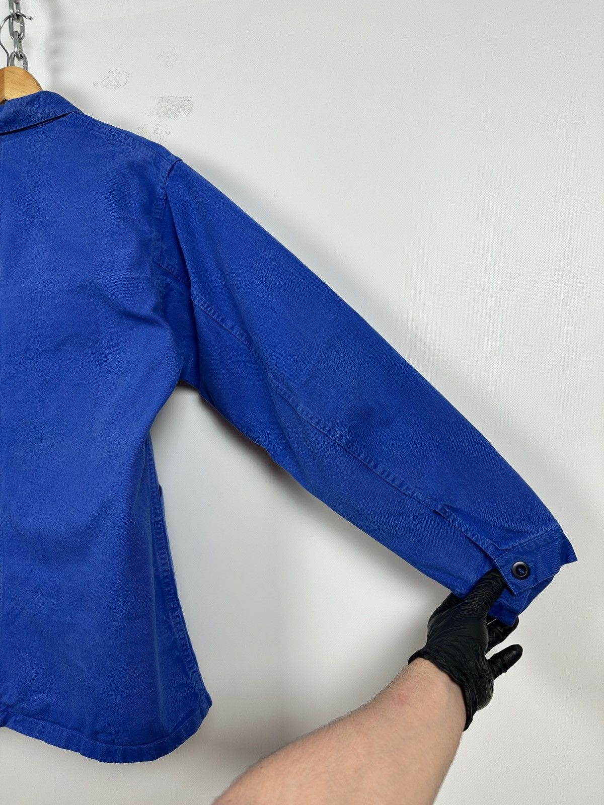 Le Laboureur 80s Vintage Lutteurs French Workwear Sanfor Chore Jacket Size US M / EU 48-50 / 2 - 20 Thumbnail