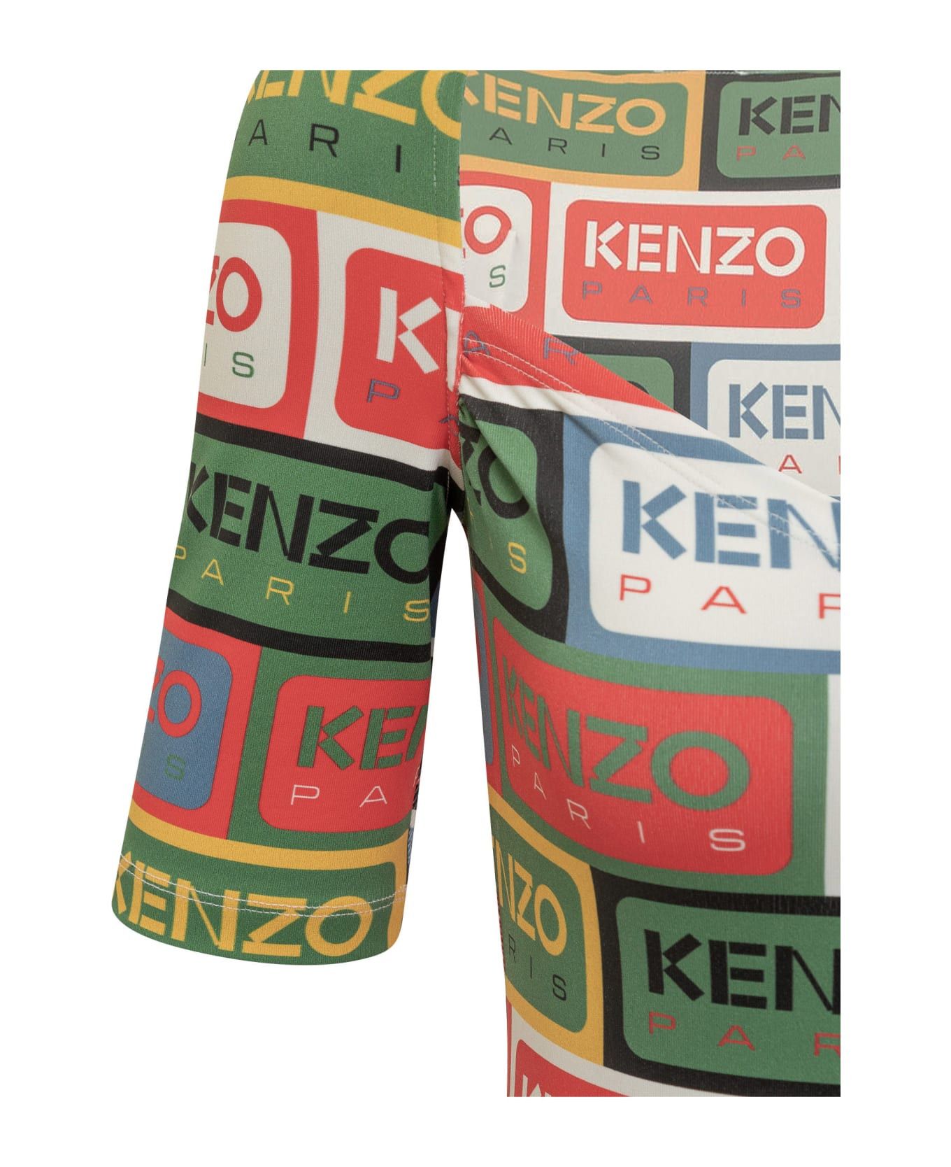 Kenzo o1y1025 Mini Dress in Multicolor Size XS / US 0-2 / IT 36-38 - 3 Thumbnail