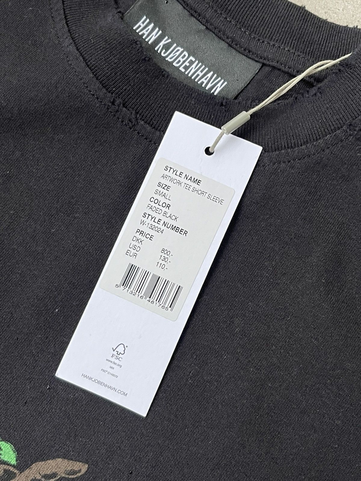 Han Kjobenhavn !DS! SS23 Han Kjobenhavn Artwork Short Sleeve T-Shirt Size M / US 6-8 / IT 42-44 - 15 Thumbnail