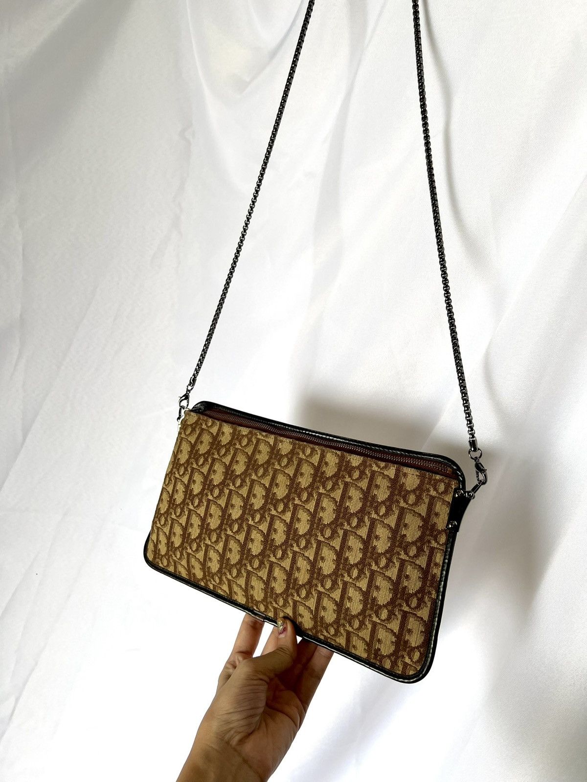 Dior Dior Vintage Trotter Clutch Bag Iconic Size ONE SIZE - 3 Thumbnail