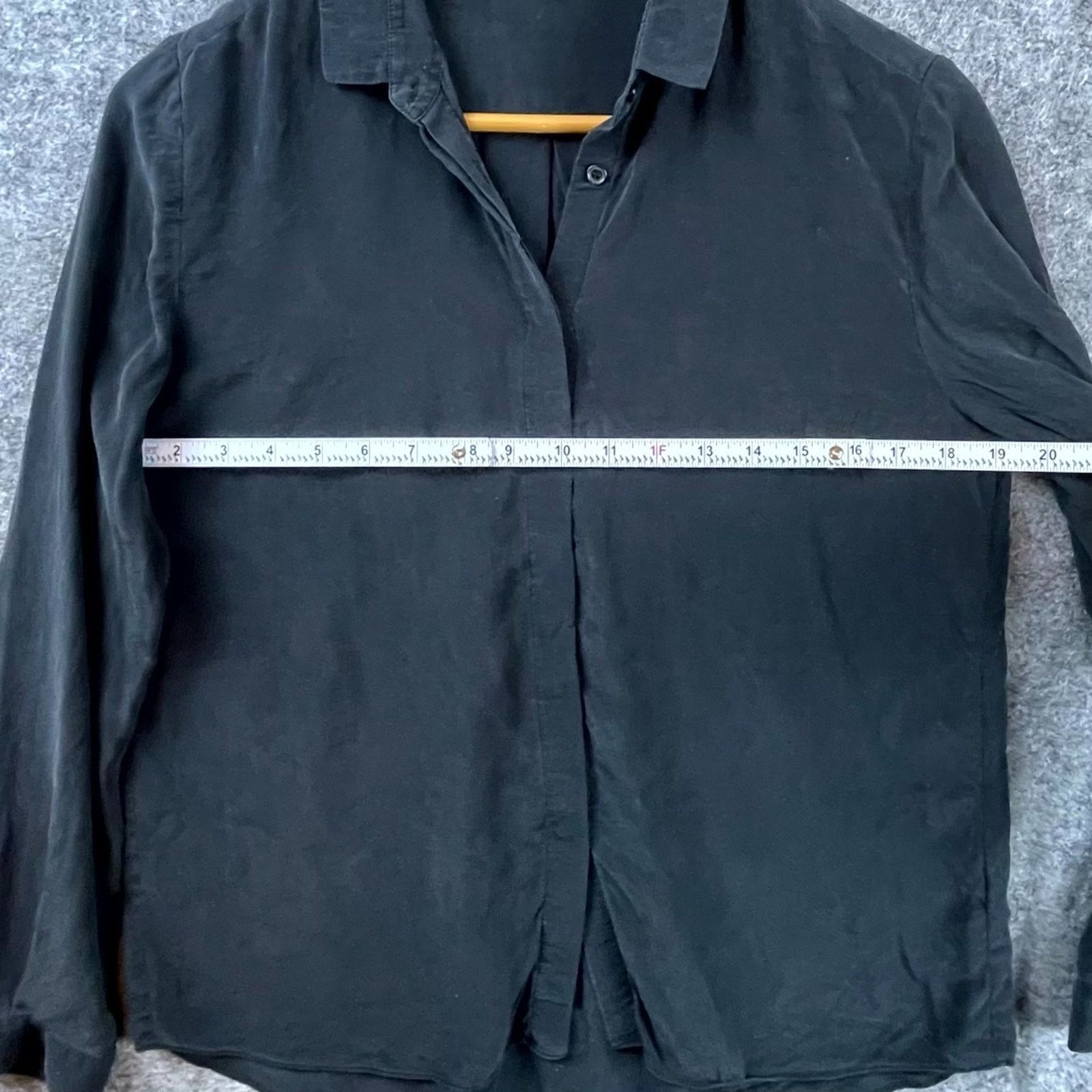 & Other Stories & Other Stories Shirt Womens 6 Hidden Buttons Silk Capsule Size M / US 6-8 / IT 42-44 - 4 Thumbnail