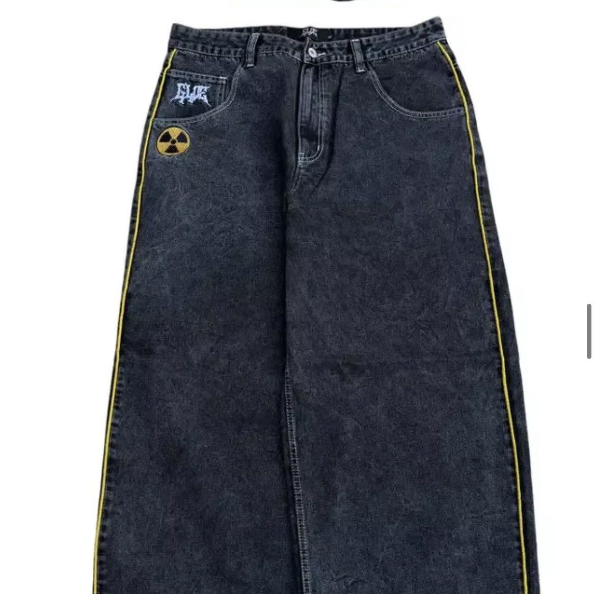 Vintage Embrorderd jeans Size US 31 - 1 Thumbnail