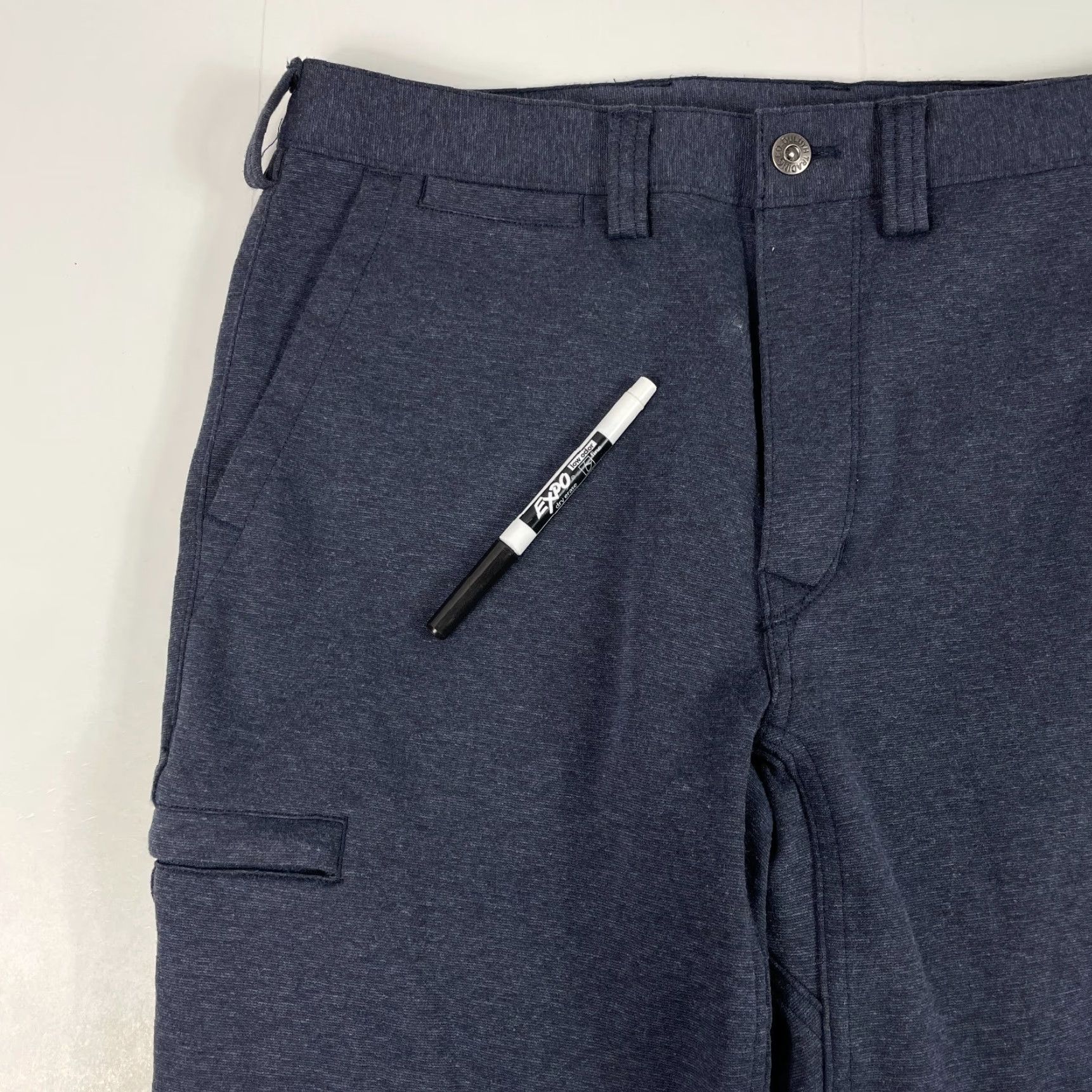 Vintage Duluth Pants Mens 30 x 30 Blue Incog Chino Cargo Workwear Hiking Camping Stretch Pants Mens Regular Blue Chino Cargo Pockets Outdoor" Size US 30 / EU 46 - 2 Thumbnail