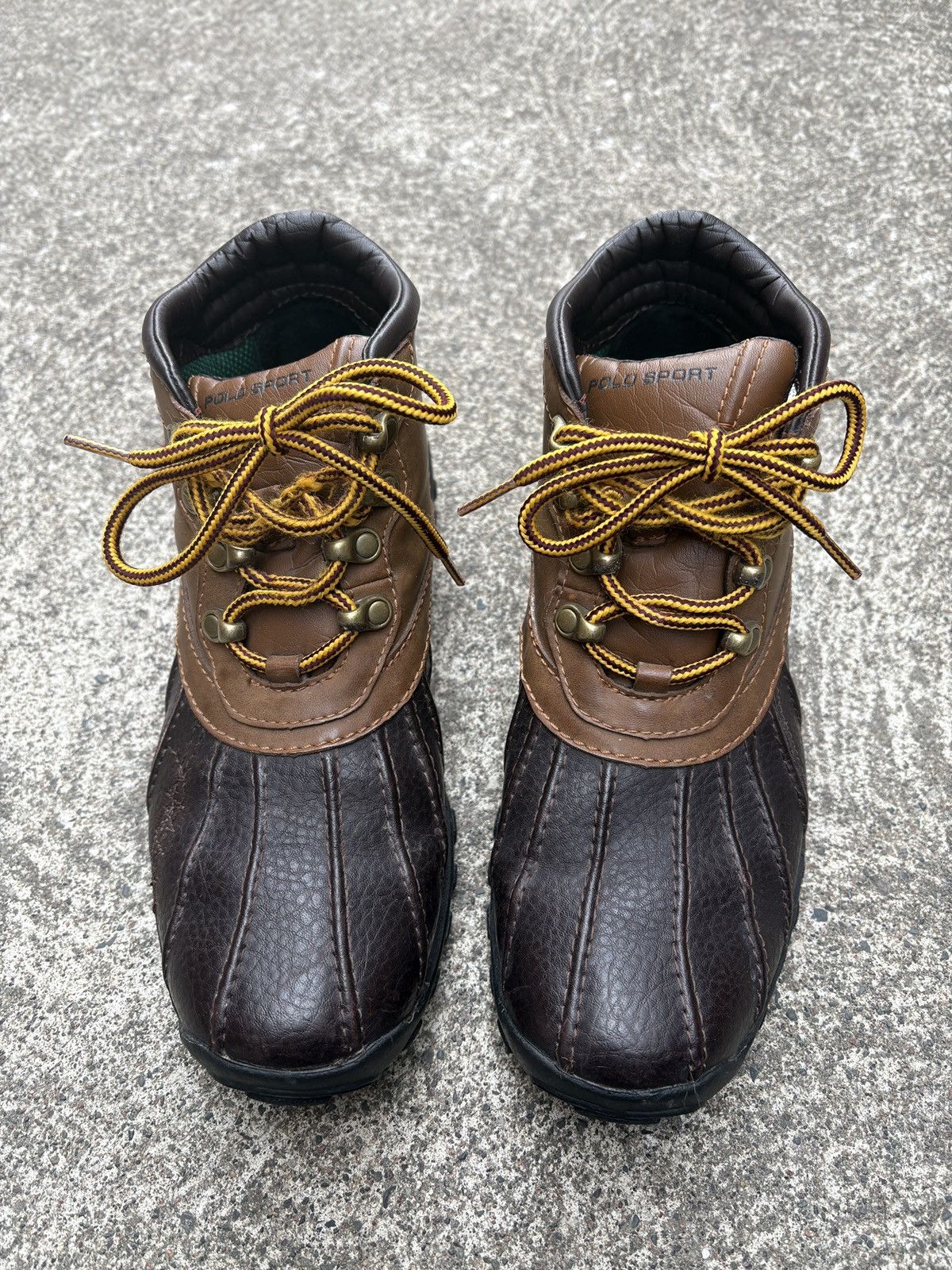 Vintage Vintage Streetwear Polo Ralph Lauren Sport Hiking Boots Size US 9 / IT 39 - 4 Thumbnail