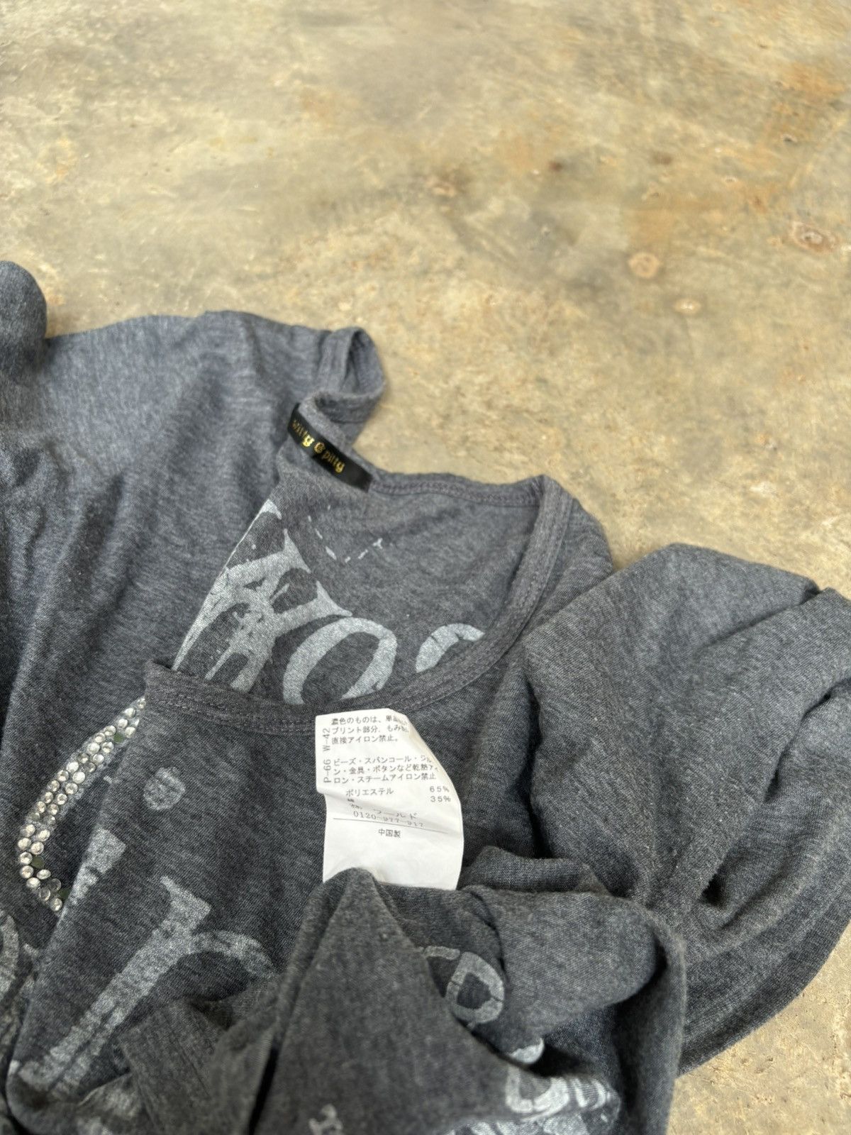 Hysteric Glamour Y2k Witty & Pitty Ifwixwasnine Punk Style Longsleeve Size M / US 6-8 / IT 42-44 - 8 Thumbnail