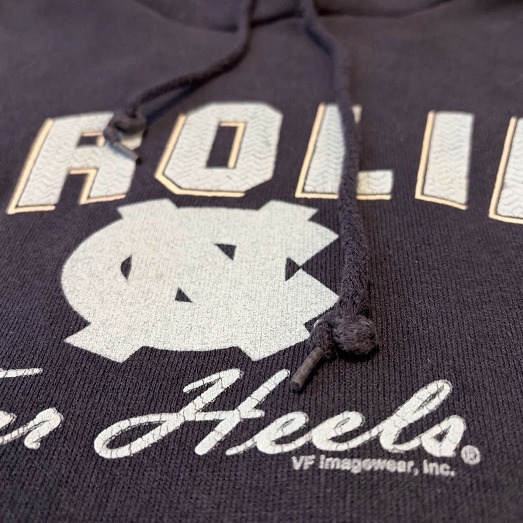 Vintage VINTAGE 90s University Of North Carolina Tar Heels CSA Hoodie XL Men Blue Pullover Size US XL / EU 56 / 4 - 4 Thumbnail