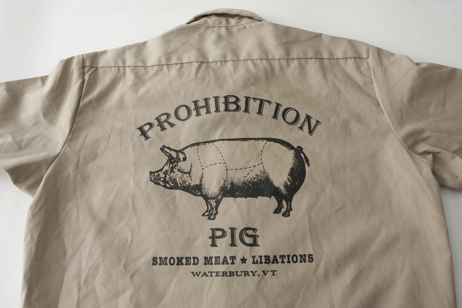 Dickies Dickies Shirt Prohibition Pig Smoke Meat Libations Size M Size US M / EU 48-50 / 2 - 3 Thumbnail