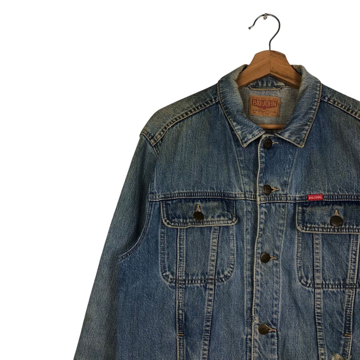 Japanese Brand 📌Vintage Trucker Denim Jacket Big-John Union Made Size US M / EU 48-50 / 2 - 8 Thumbnail