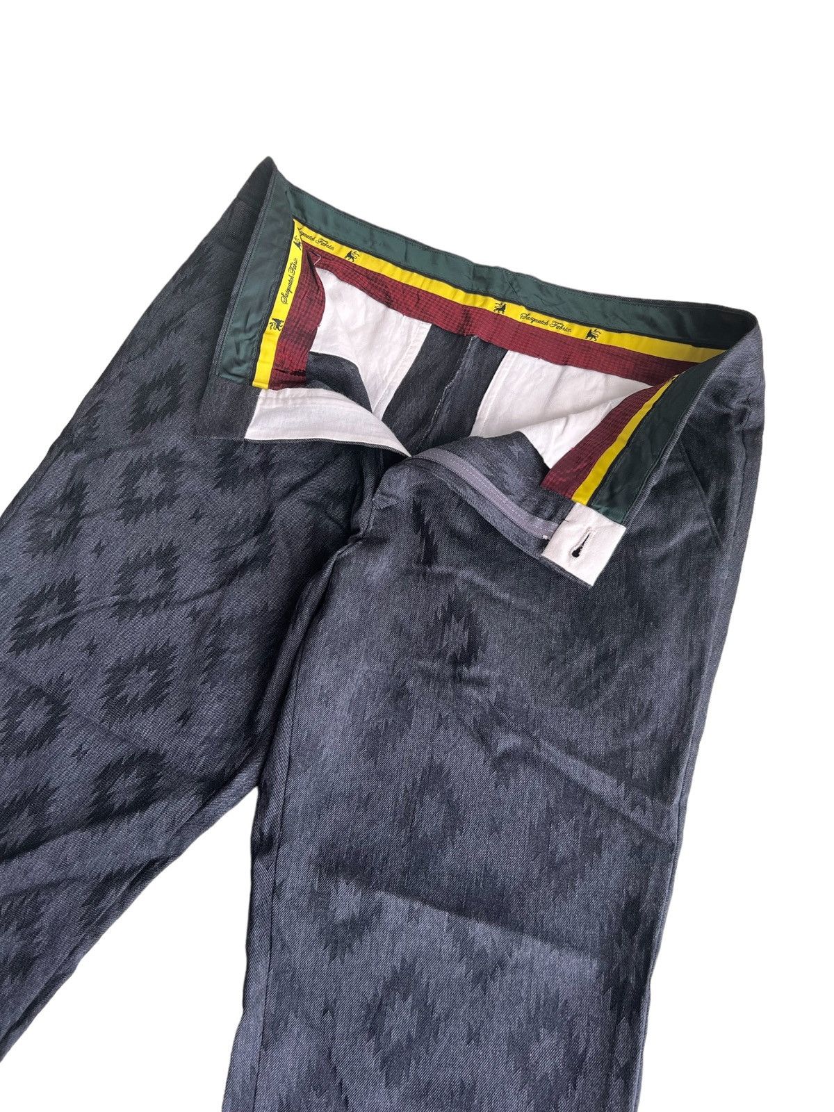 SS09 Sasquatchfabrix 🇯🇵 Navajo Chimayo Rayon Trousers Pants