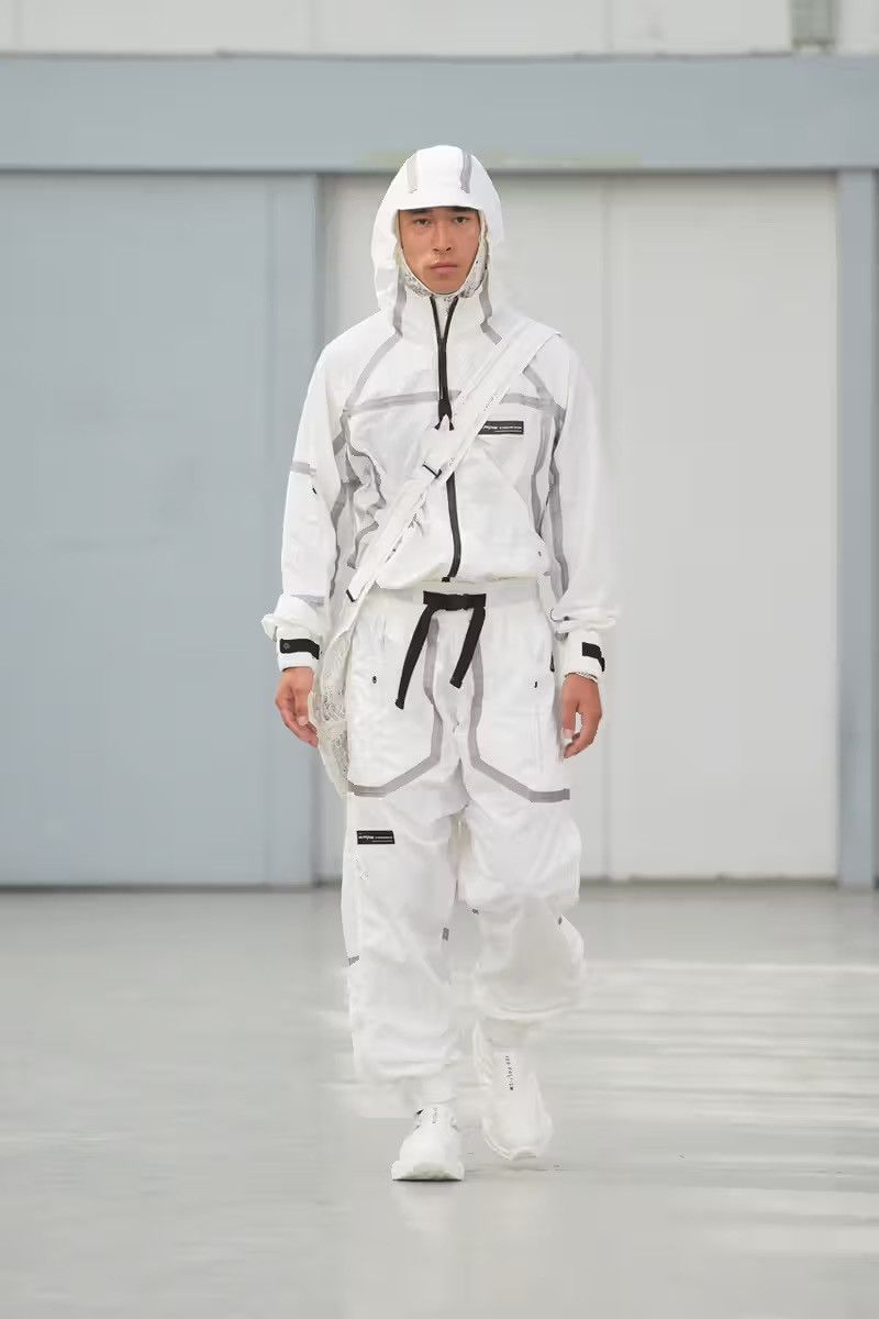 Tobias Birk Nielsen SS23 Iso Poetism Tobias Birk Nielsen White Tech-Nylon Pants Size US 32 / EU 48 - 4 Thumbnail
