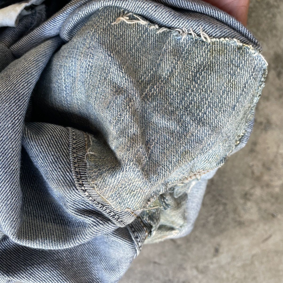 Levi's Vintage Clothing 🔥Vintage Levis 512 Stoned Washed Ripped Distress Denim Jeans Size US 36 / EU 52 - 14 Thumbnail