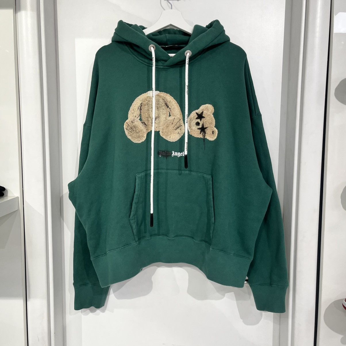 Palm Angels Palm Angels Bear Hoodie Green Size US M / EU 48-50 / 2 - 1 Thumbnail