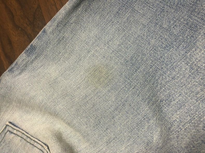Fear of God Fear of God Streamer blue cow straight-leg pants Size US 30 / EU 46 - 6 Thumbnail