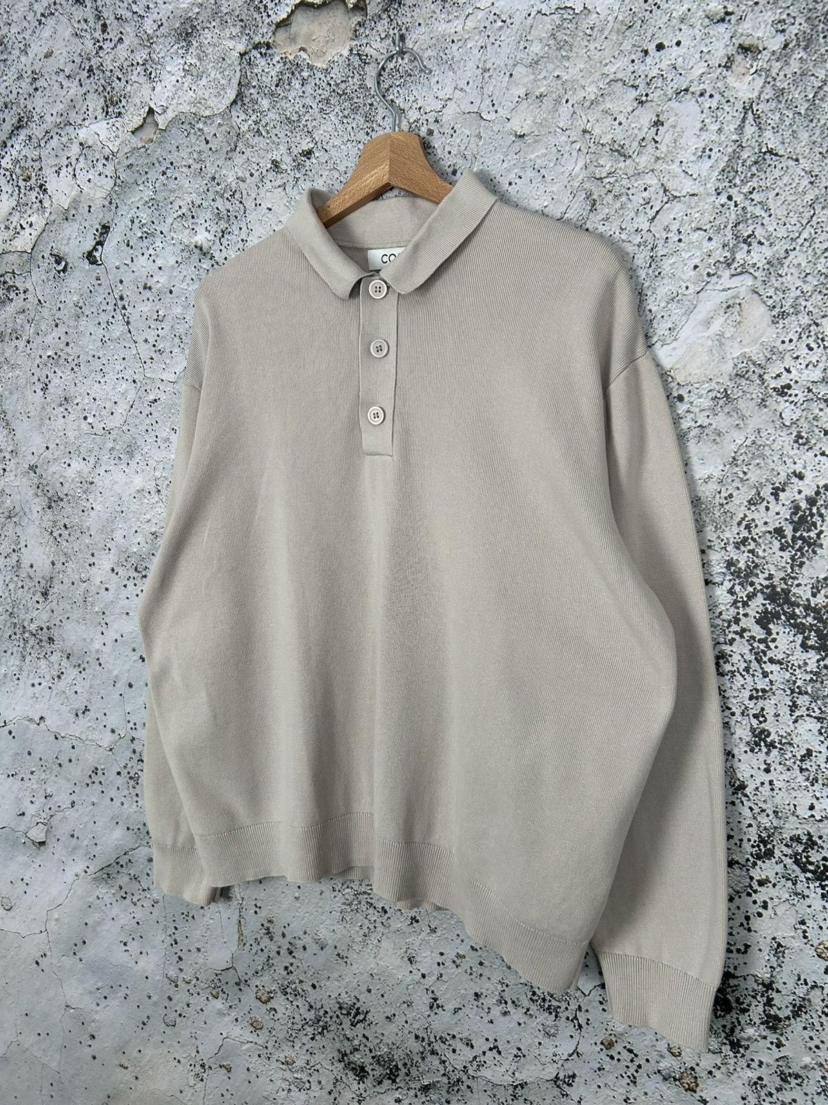 Cos COS Polo Sweater Avant Garde Premium Minimalist Scandi Size US S / EU 44-46 / 1 - 2 Thumbnail