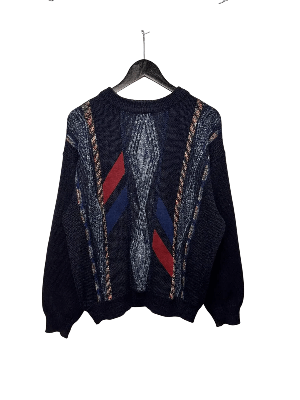 Coogi Vintage Y2K Gothic Sweater Distressed Faded Diesel Kapital Size US L / EU 52-54 / 3 - 1 Thumbnail