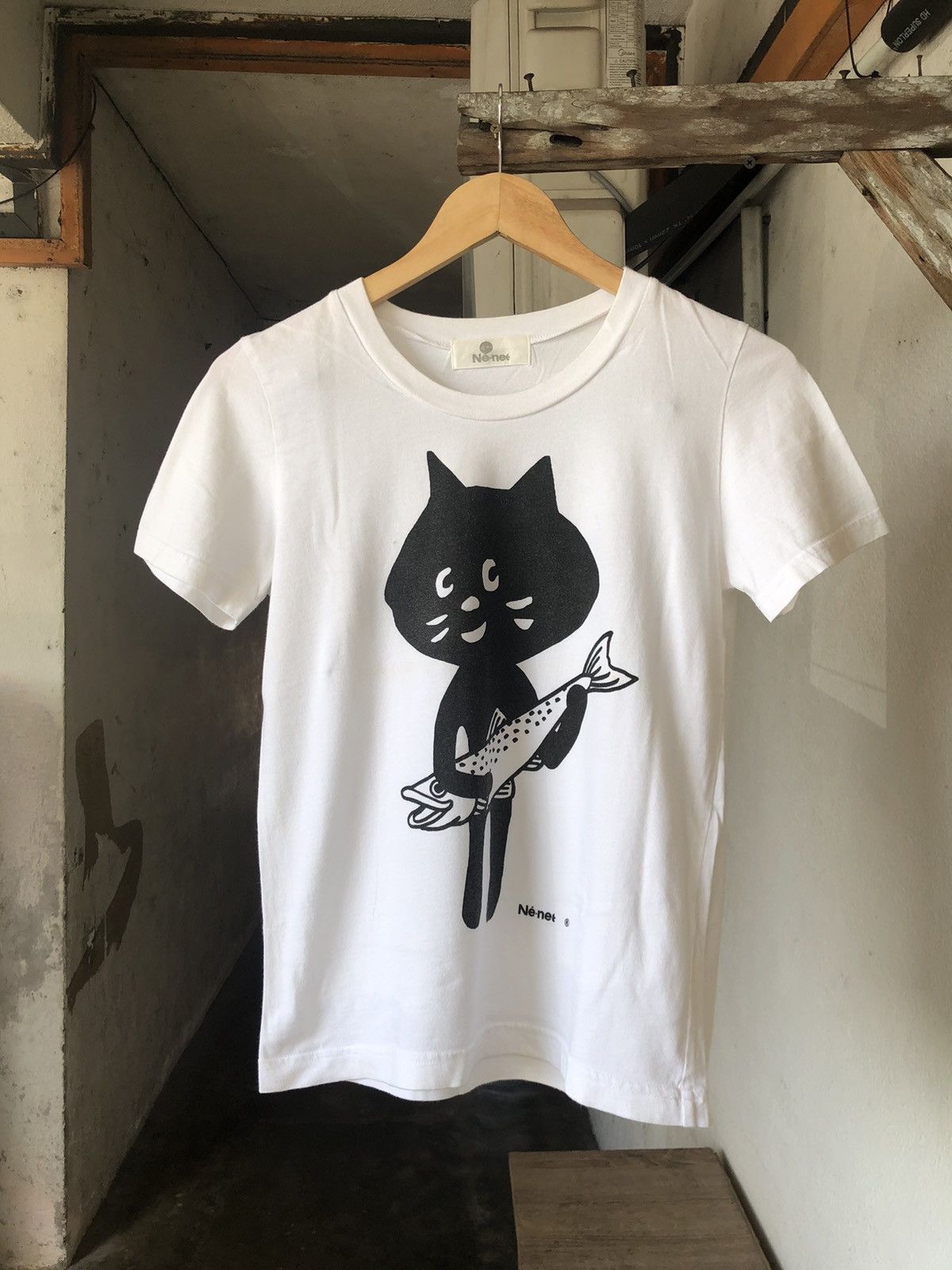 Issey Miyake Issey Miyake Ne-net Big Print Tshirt Size S / US 4 / IT 40 - 1 Thumbnail