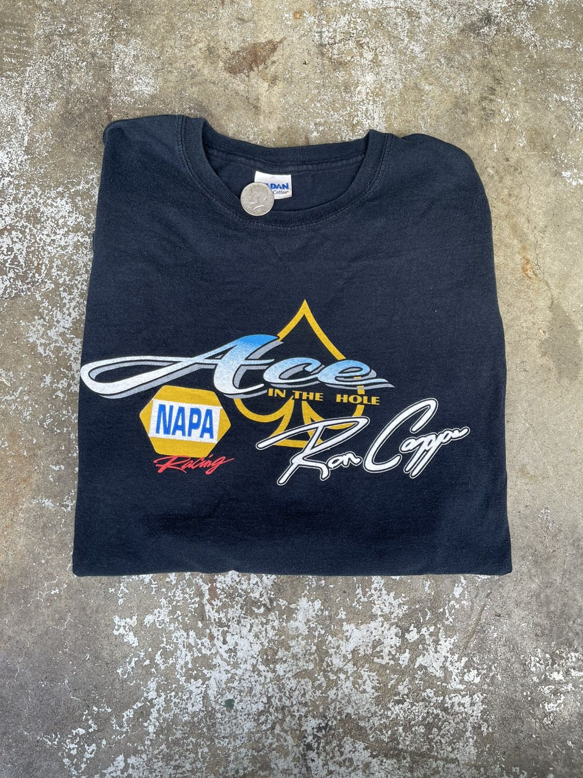 NASCAR Vintage Nascar Shirt Ron Capps Ace In The Hole Size US L / EU 52-54 / 3 - 1 Thumbnail