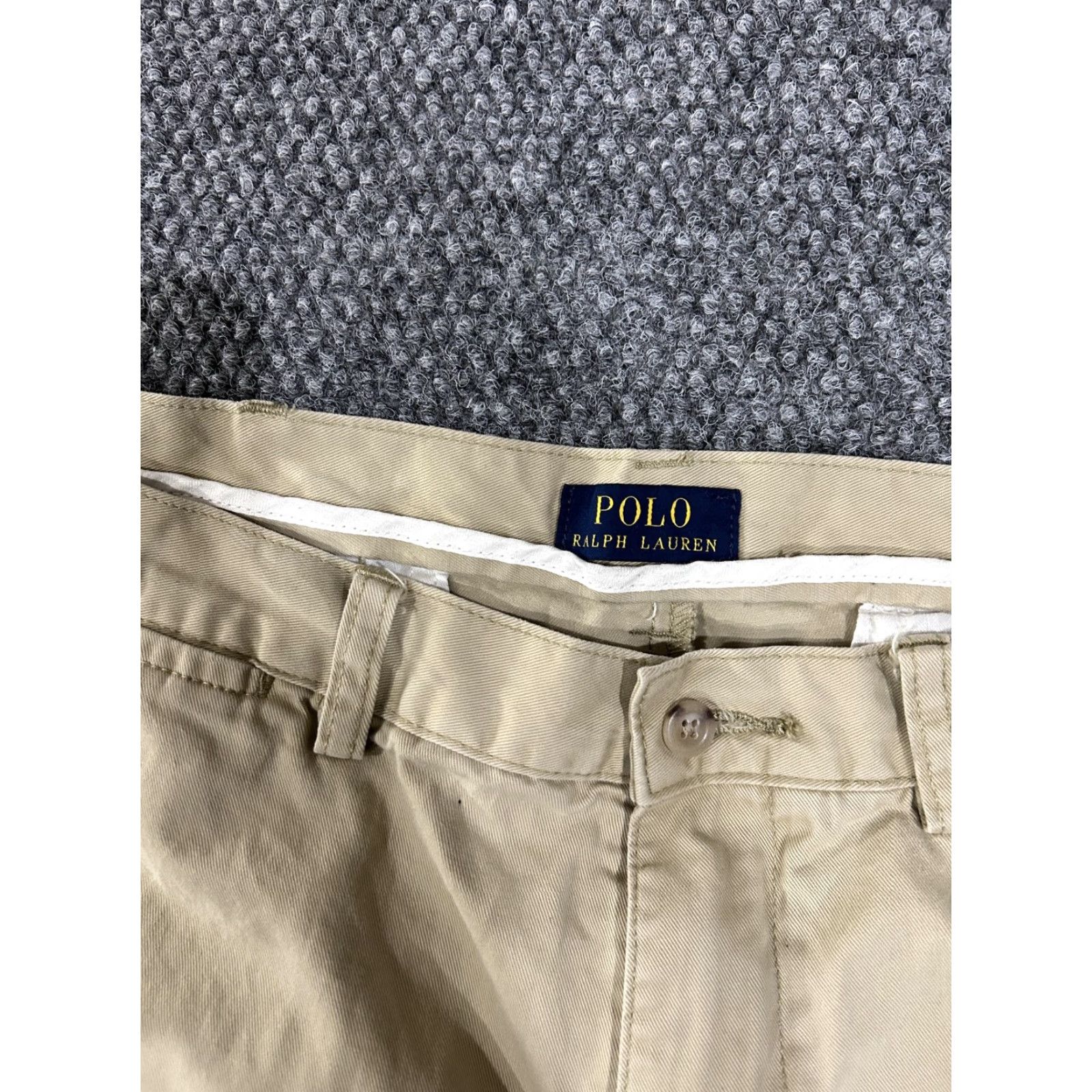Polo Ralph Lauren Polo Ralph Lauren Shorts Mens 36 Khaki Beige Regular Fit Chino Casual Summer Size US M / EU 48-50 / 2 - 4 Thumbnail