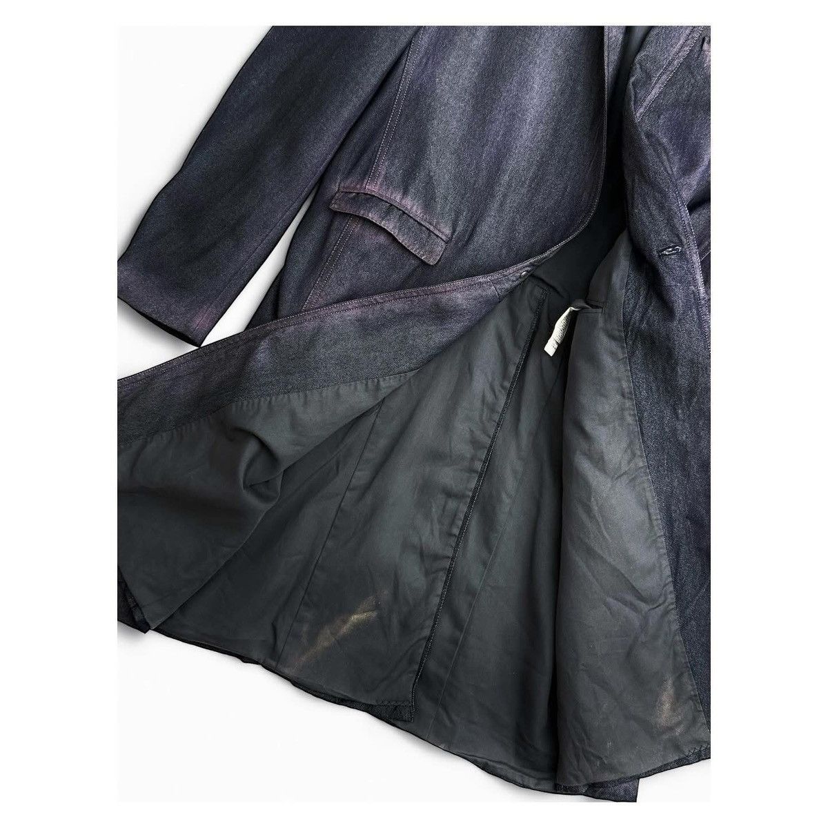 Maison MIHARA YASUHIRO Miharayasuhiro Denim/Purple Coat Size US M / EU 48-50 / 2 - 6 Thumbnail