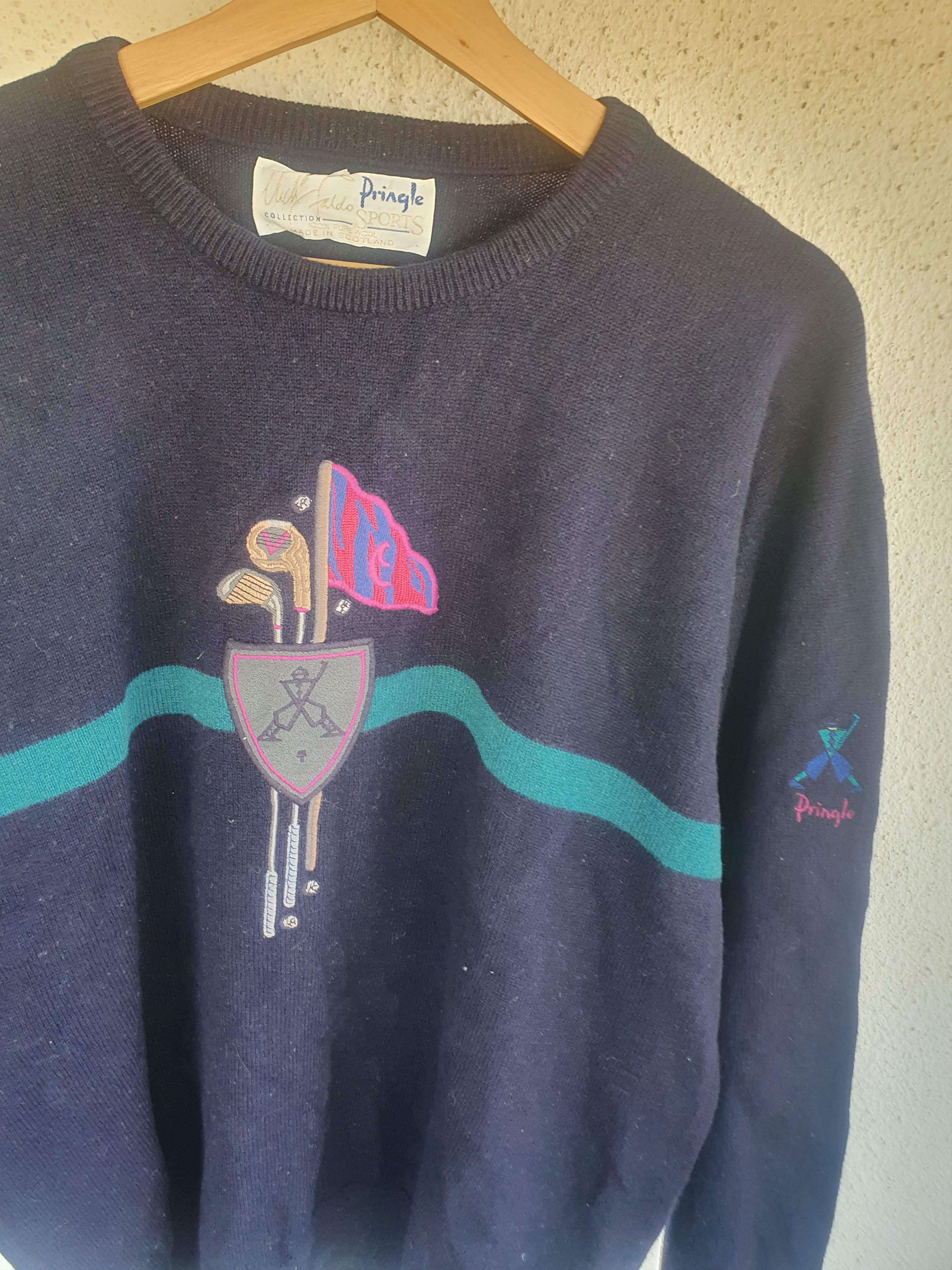 Pringle Of Scotland Pringle Of Scotland Nick Faldo Golf Wool Sweater sz M Size US M / EU 48-50 / 2 - 7 Thumbnail
