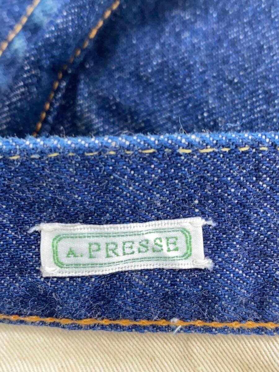 A.PRESSE Cotton Washed Denim Pants 23ss Size US 36 / EU 52 - 4 Thumbnail