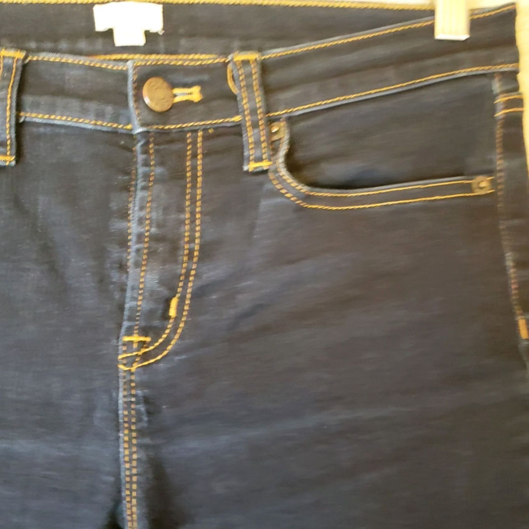 J.Crew J.CREW Women 29x26 Blue Stretch Denim Jeans Straight Ladies Regular Fit New Size 29" - 5 Thumbnail