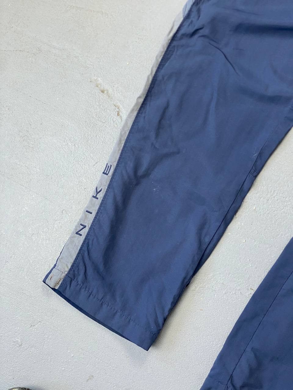Nike × Vintage 💥Crazy Vintage Nike Wide Baggy Nylon Parachute Track Pants Size US 34 / EU 50 - 3 Thumbnail