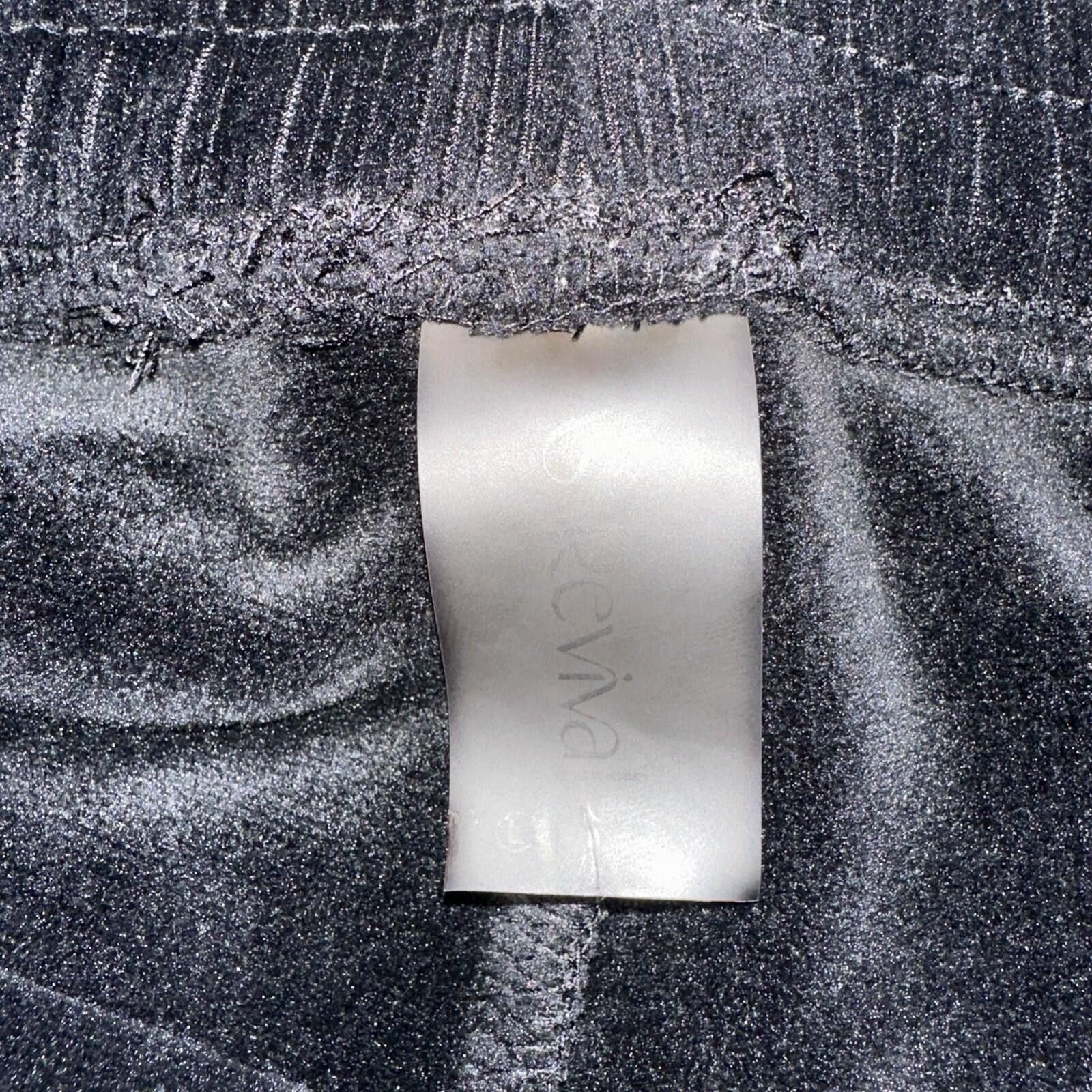 Other As Revival Black Corduroy Elastic Band Skort Size Large Size 36" / US 14 / IT 50 - 7 Thumbnail