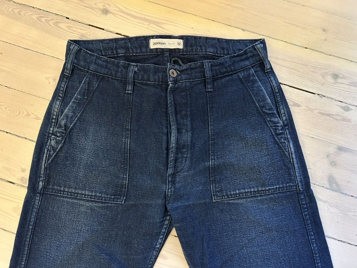 3sixteen 3sixteen denim fatigue pants Size US 32 / EU 48 - 2 Thumbnail