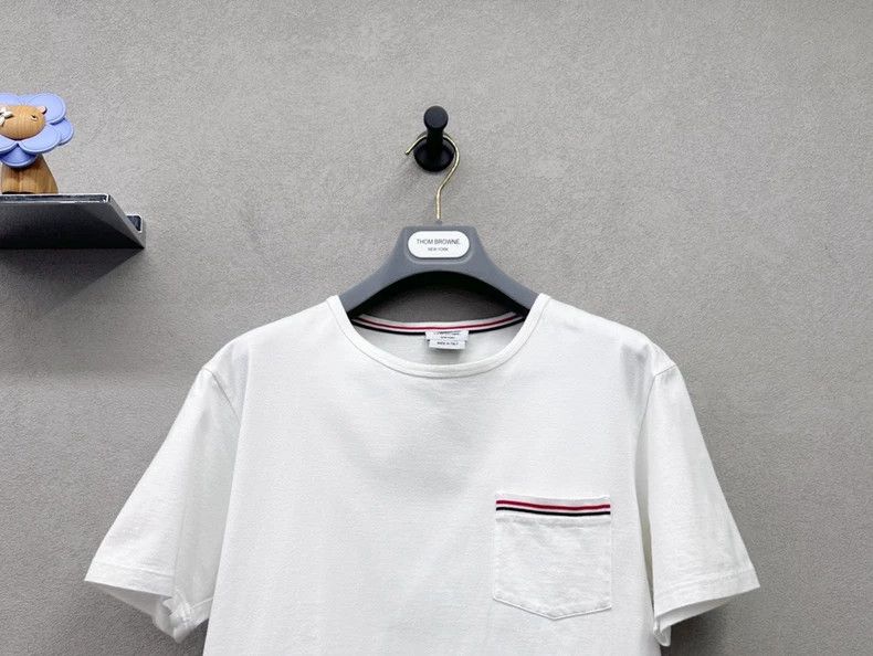 Thom Browne Thom Browne White short sleeves Size US S / EU 44-46 / 1 - 4 Thumbnail