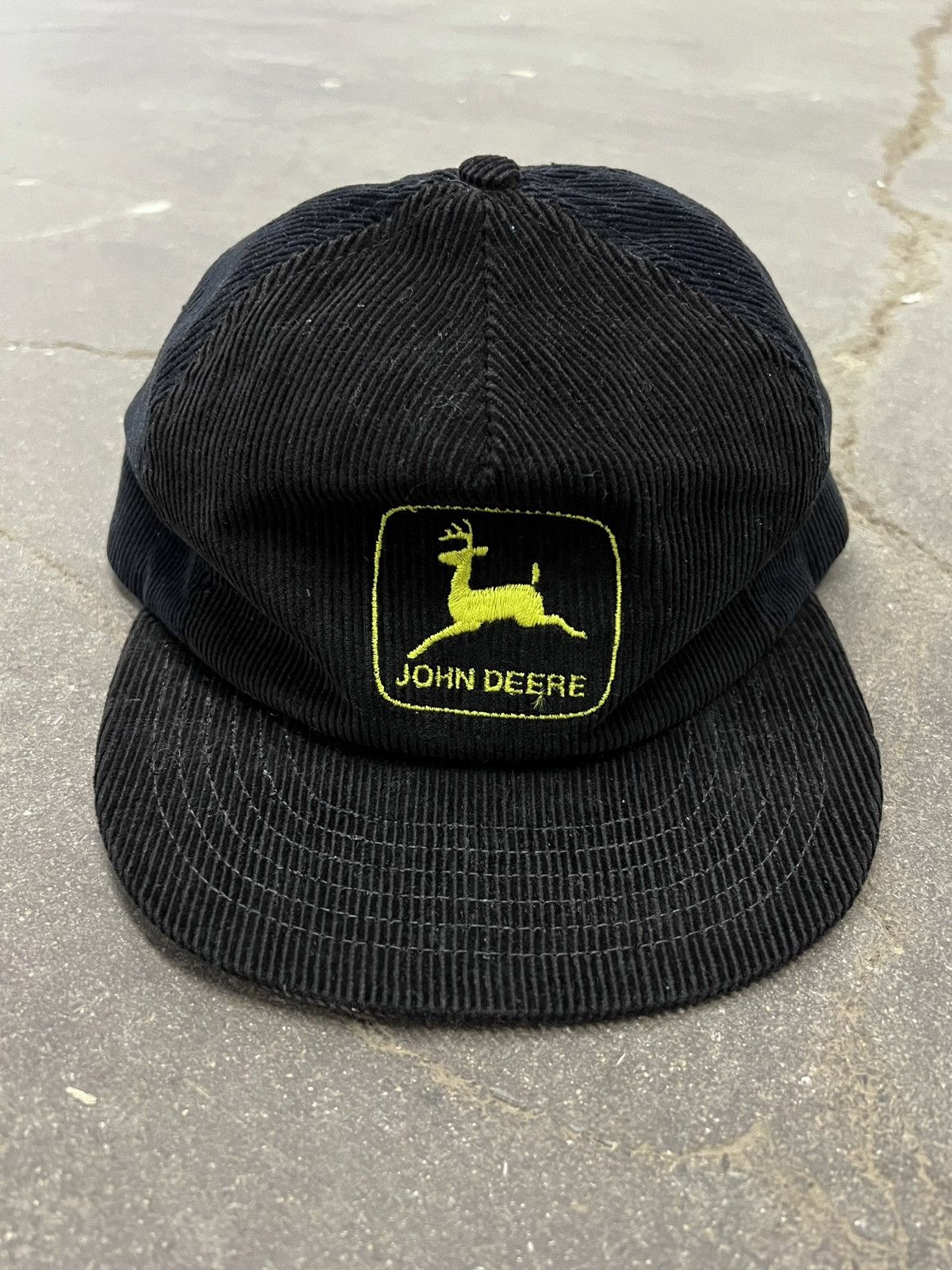 John Deere × Vintage VTG 70’s/80’s John Deere Corduroy Trucker Snapback Hat Size ONE SIZE - 2 Thumbnail