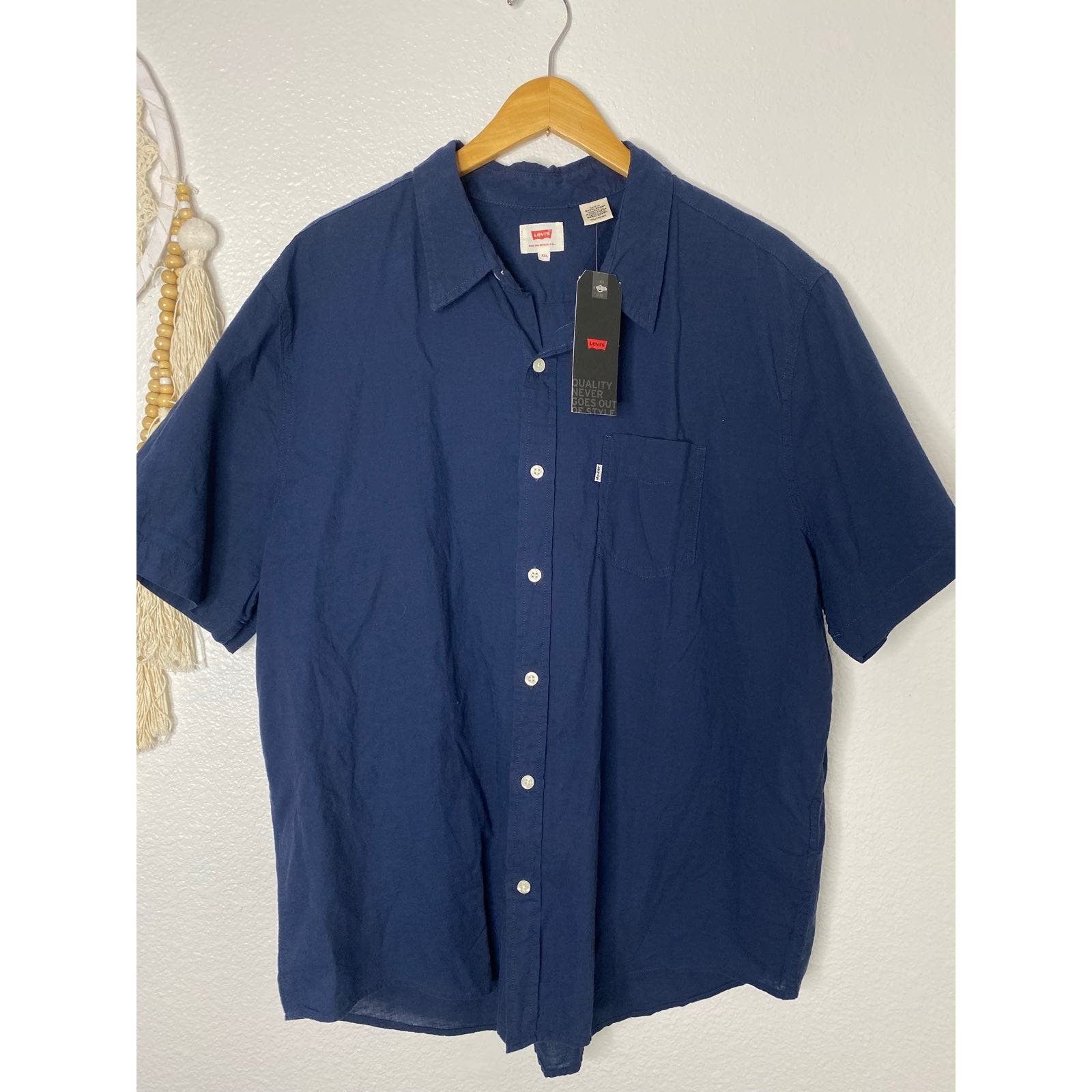 Levi's Levi’s short sleeve button down Shirt Size US XXL / EU 58 / 5 - 2 Thumbnail