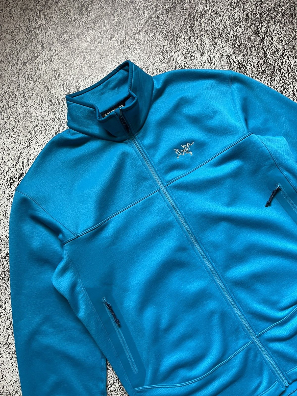 Arc'teryx Arc’teryx Stretch Fleece Full-Zip Jacket Turquoise Size XL Size US XL / EU 56 / 4 - 4 Thumbnail