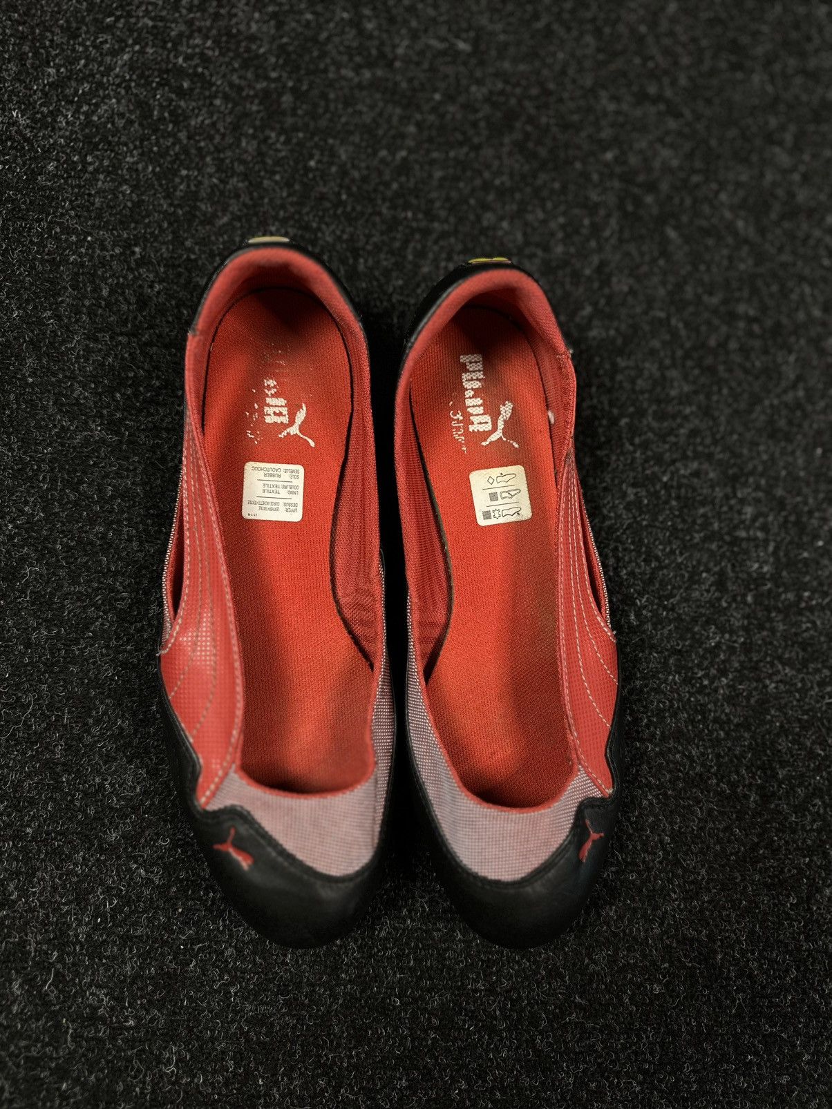 Ferrari × Puma Puma Ferrari Archive Black Red Ballet Flats Shoes Sneakers Size US 8 / IT 38 - 2 Thumbnail