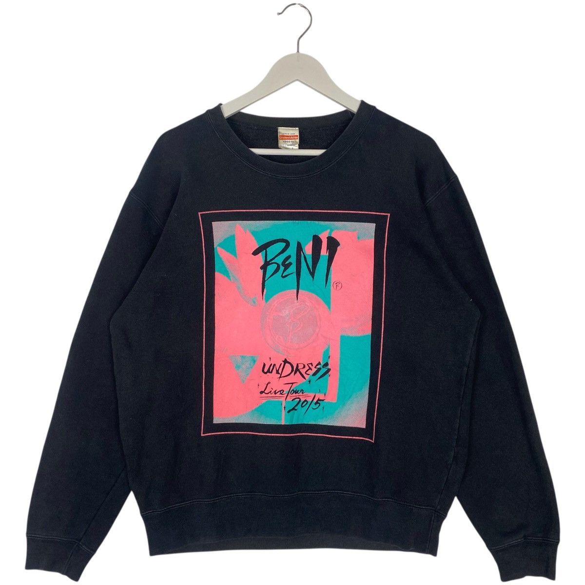 Other Vintage United Athletic Sweatshirt Big Printed Black Size US L / EU 52-54 / 3 - 1 Thumbnail