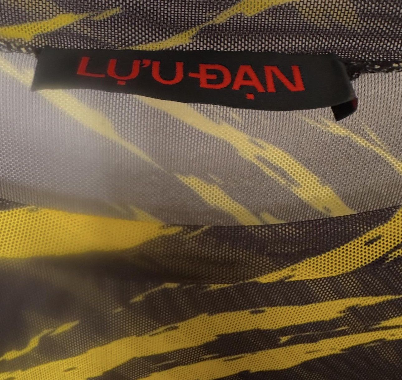 LUU DAN LUU DAN Mesh Second Skin top Size US L / EU 52-54 / 3 - 5 Thumbnail