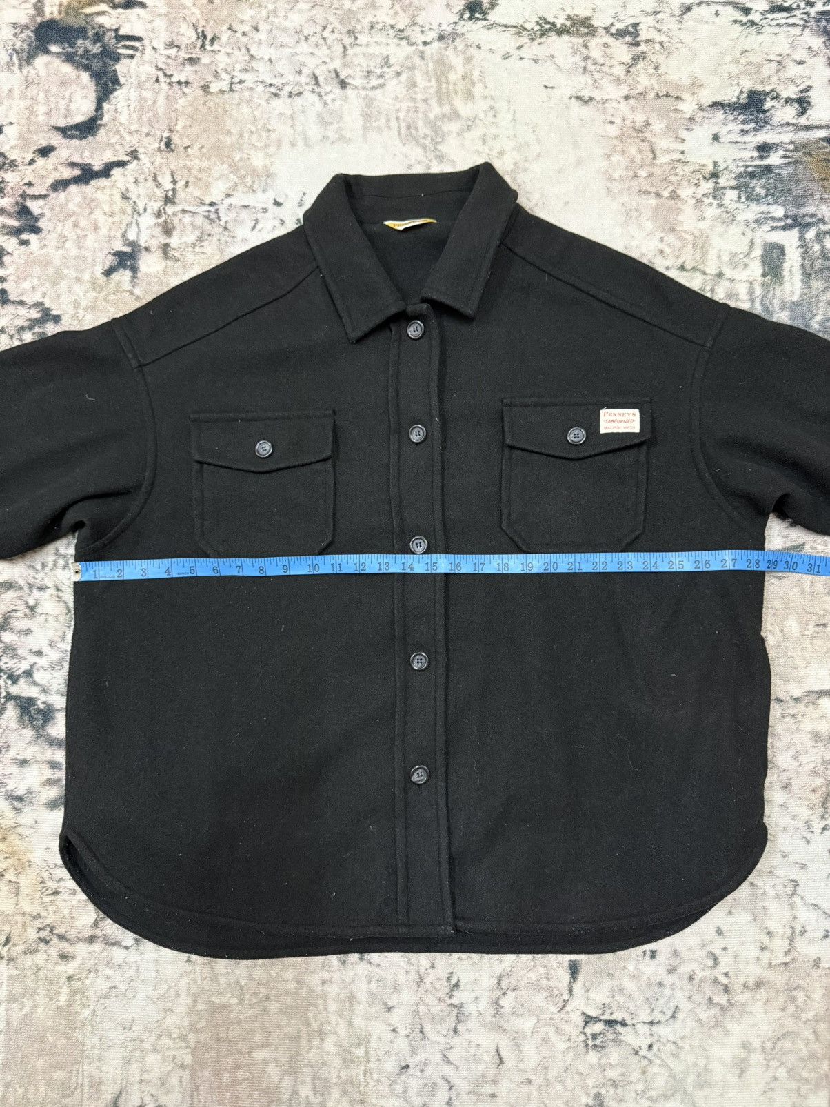 JCPenney Vintage Penney’s Overshirt Button Up Wool Jacket Size US L / EU 52-54 / 3 - 11 Thumbnail
