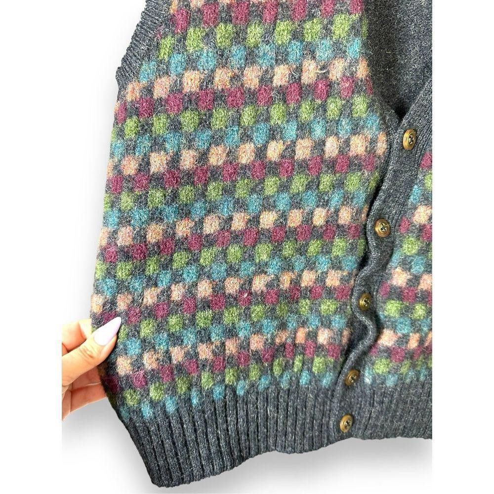 Designer Vintage Christopher Hayes Wool Button Vest L Size US L / EU 52-54 / 3 - 3 Thumbnail