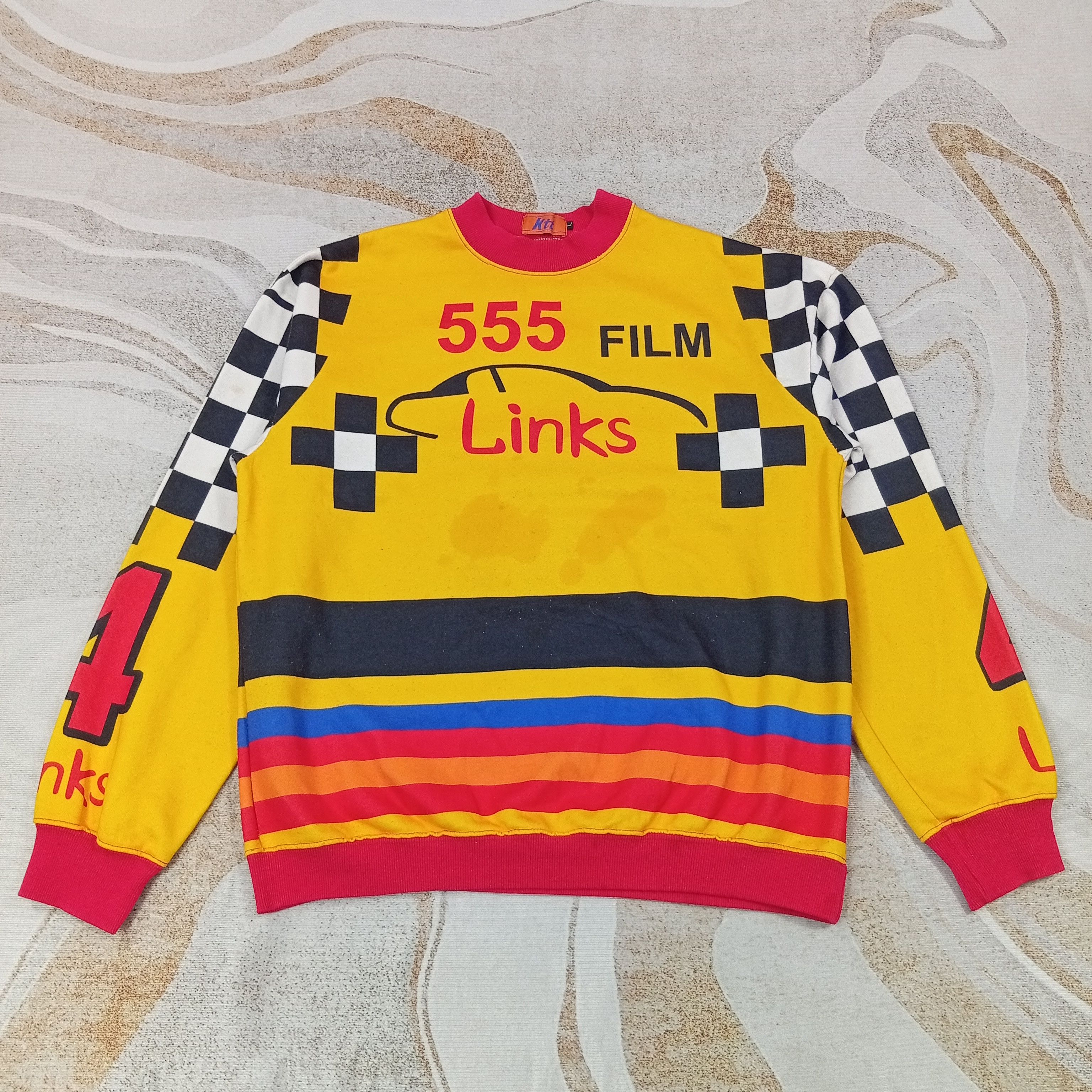 Vintage Film Links Sweatshirt c220n5 Size US L / EU 52-54 / 3 - 1 Thumbnail