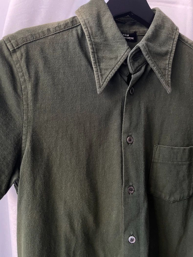 Comme des Garcons comme des garçons Dark green short sleeve shirt Size ONE SIZE - 2 Thumbnail