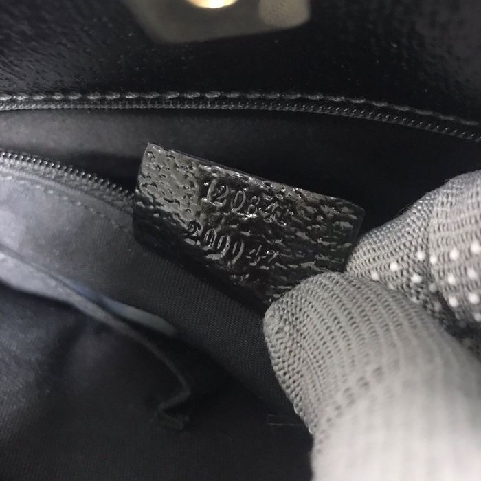 Gucci Gucci Monogram Eclipse Black Messenger Bag Grailed