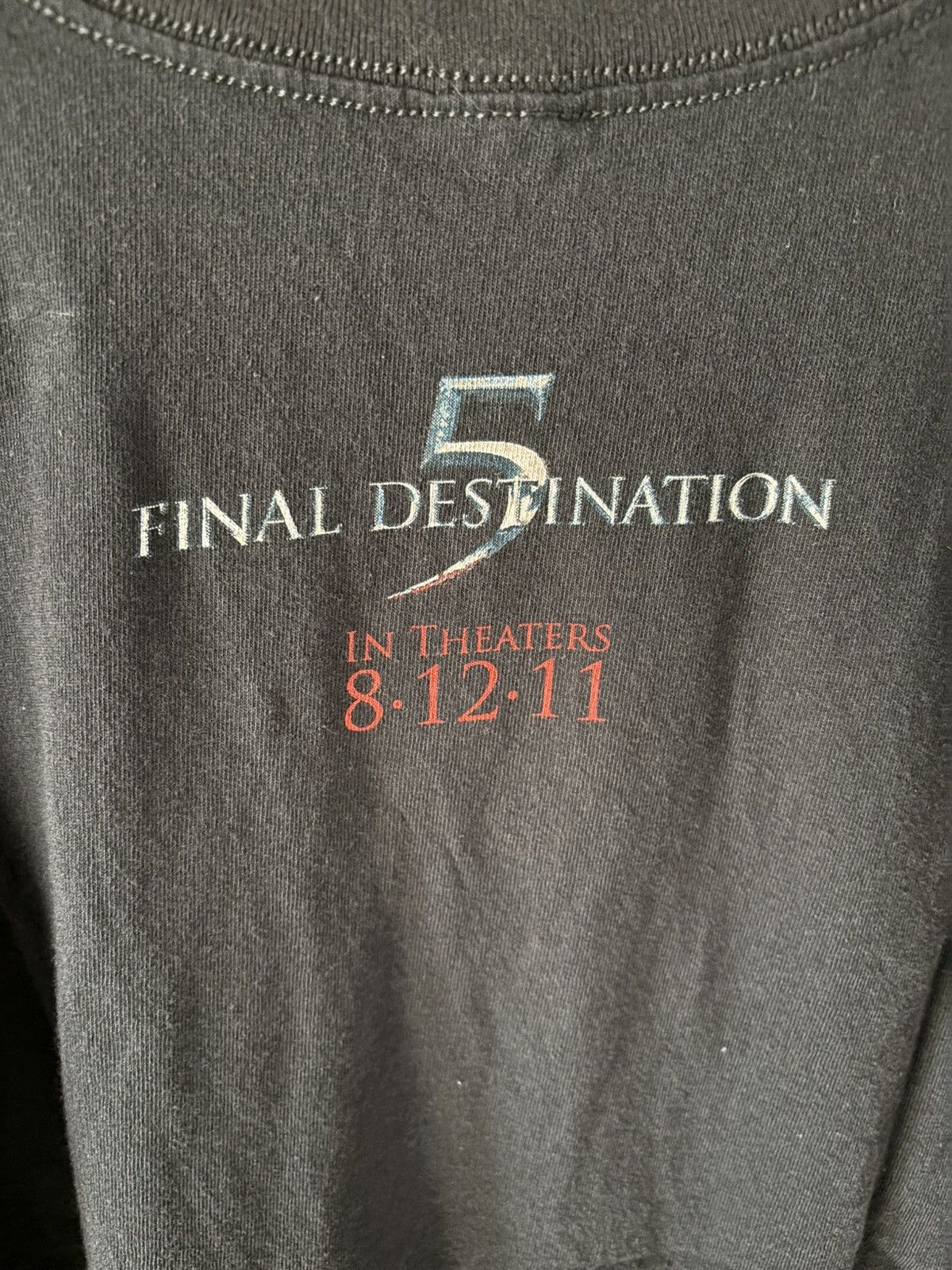 Warner Bros Final Destination 5 Movie Promo Tee Size US S / EU 44-46 / 1 - 6 Thumbnail
