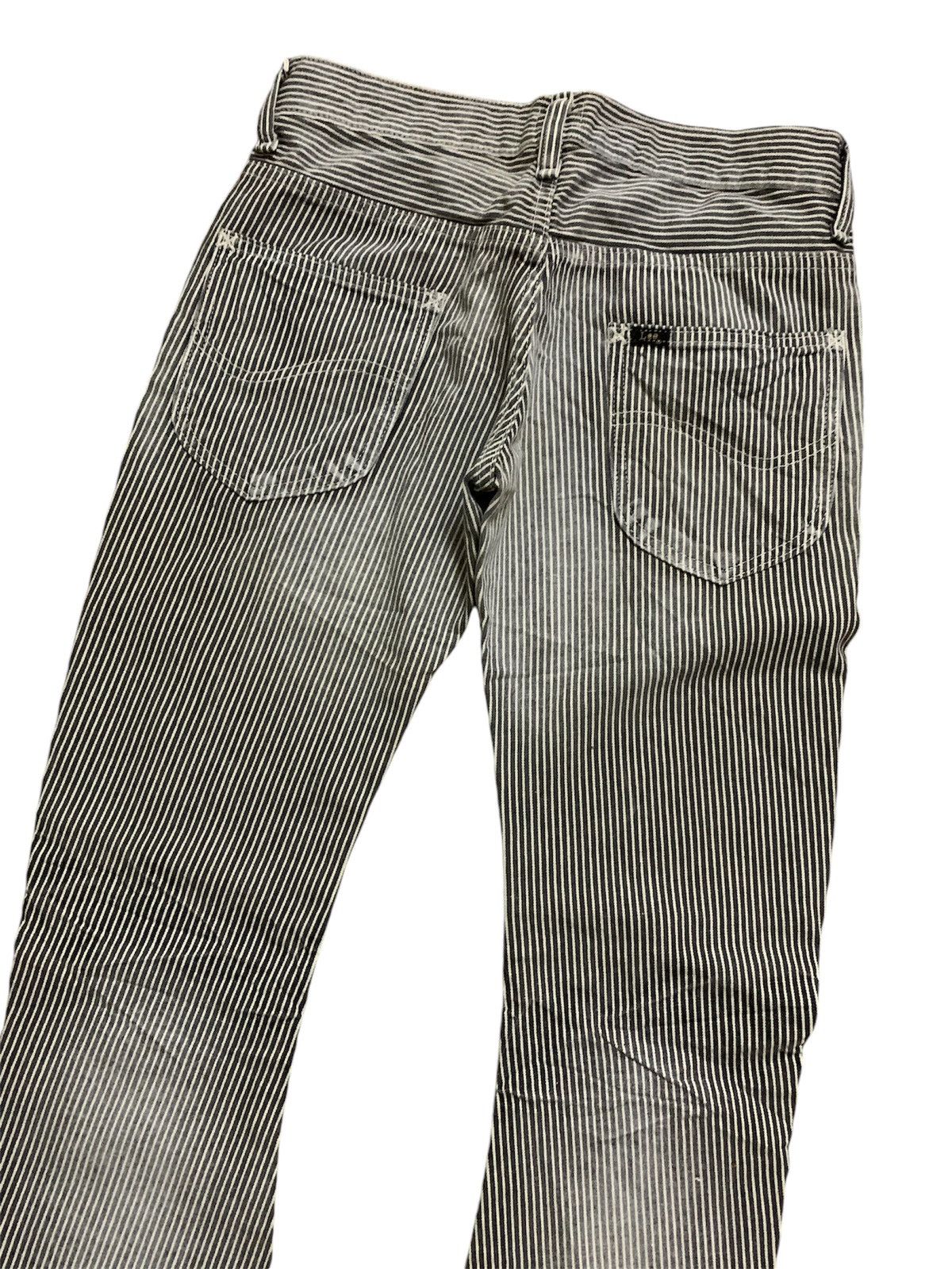 AKM Avant Garde Flare Lee x Akm Hickory Stripe Pant Size 30" / US 8 / IT 44 - 4 Thumbnail