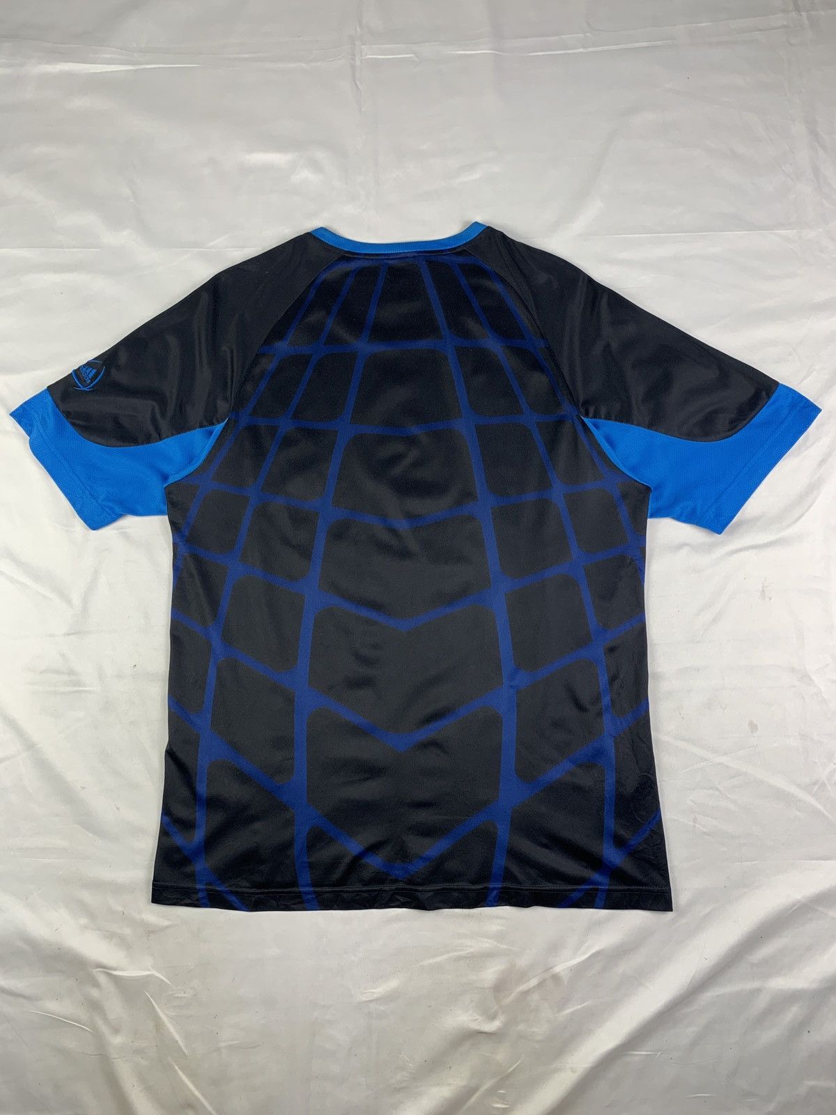 Adidas 2004 Adidas Football Center Nett Graphic Training Jersey Size US L / EU 52-54 / 3 - 2 Thumbnail