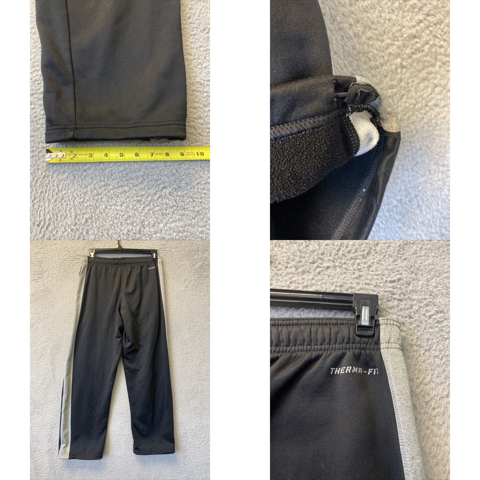 Nike Nike App State Sweatpants Mens Medium Black NBA Basketball Swoosh Tapered Fit Size US 31 - 8 Thumbnail